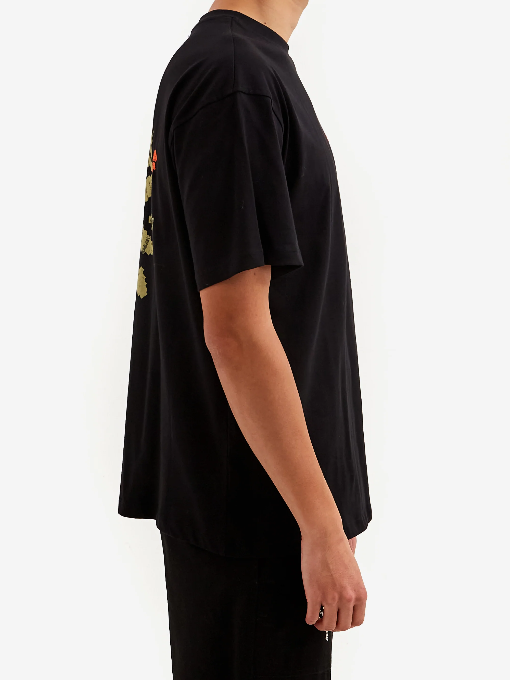 Adish Alkhws Logo Short Sleeve T-Shirt - Black - Image 5
