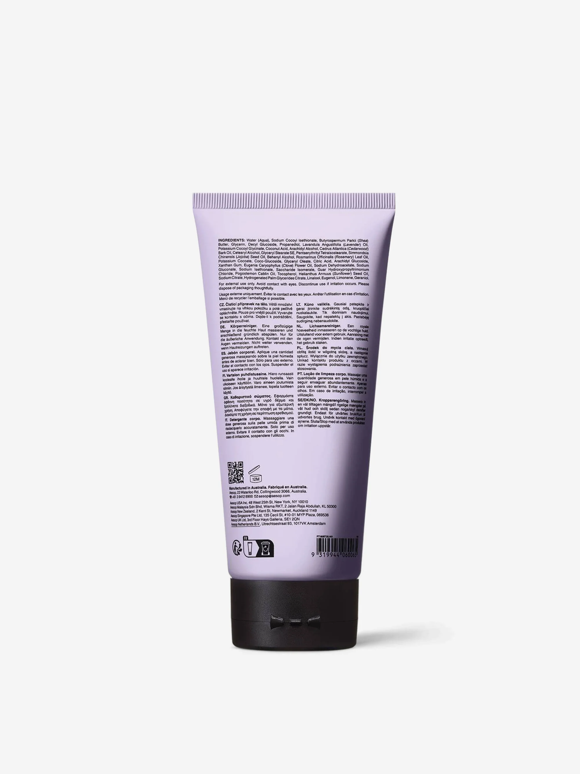 Aesop Eleos Nourishing Body Cleanser 180ml - Image 2