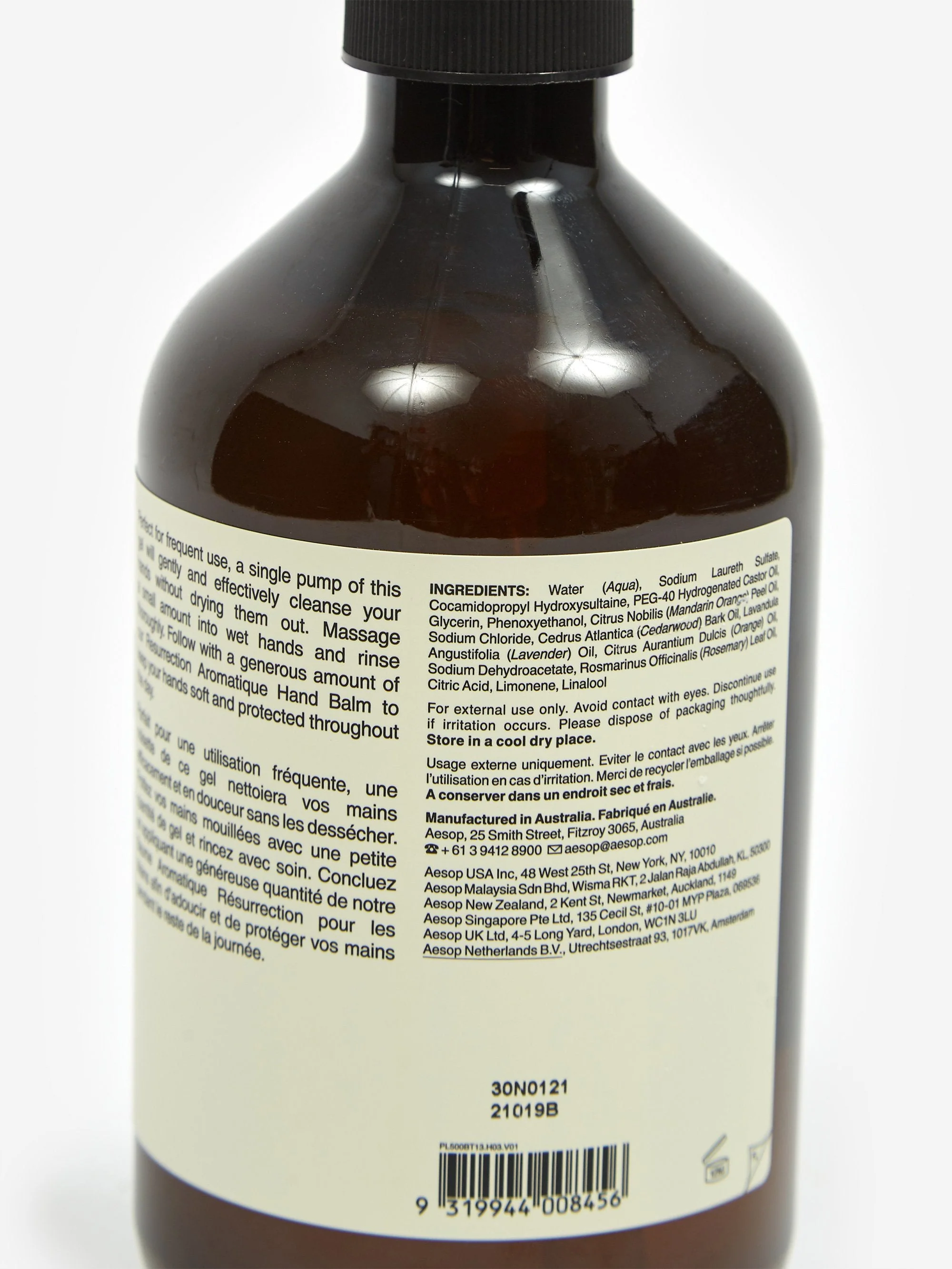 Aesop Resurrection Hand Wash - 500ml - Image 4