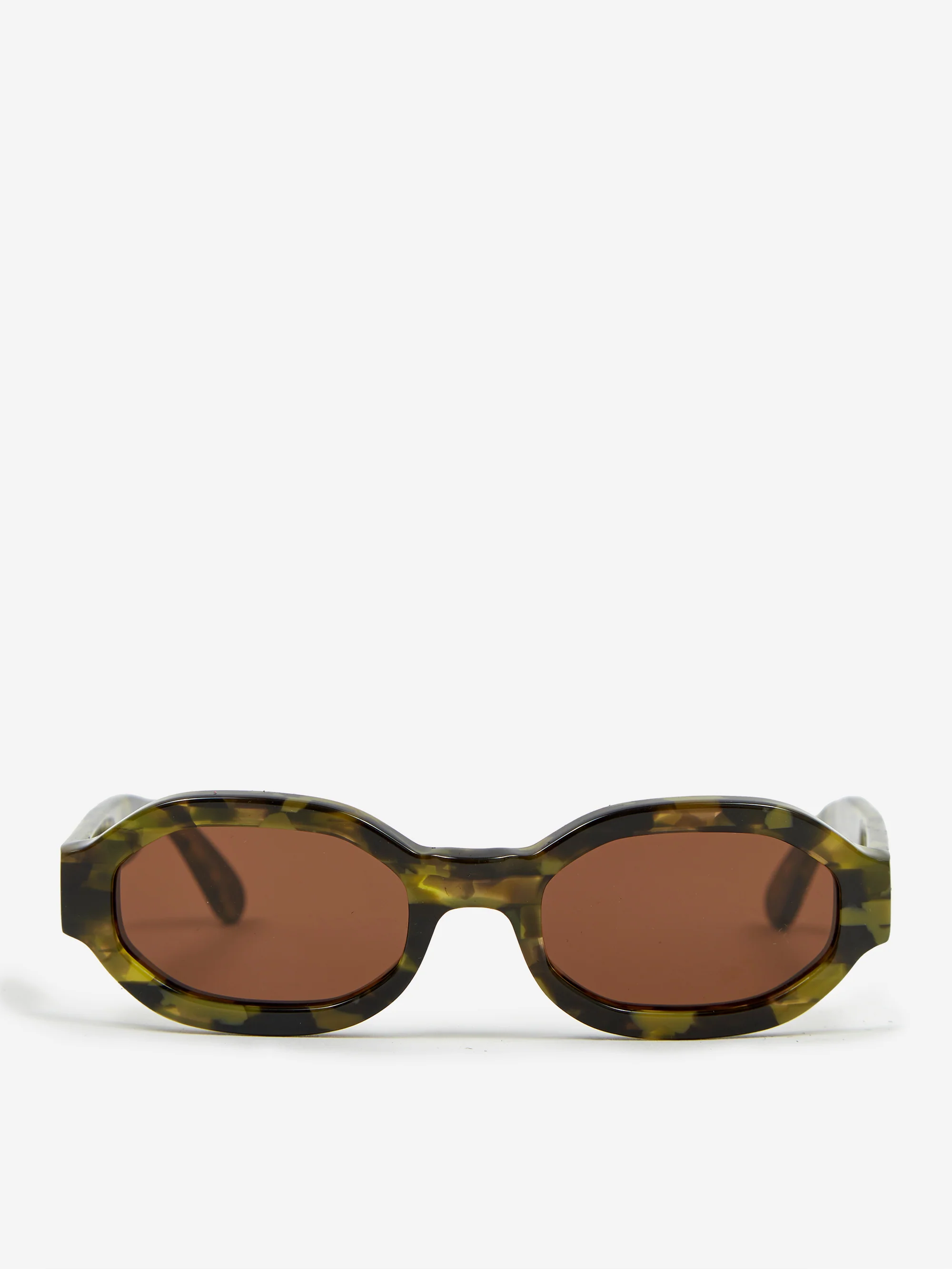 AF Reflect x HOUGHTON B Sunglasses - Forest Green/Brown