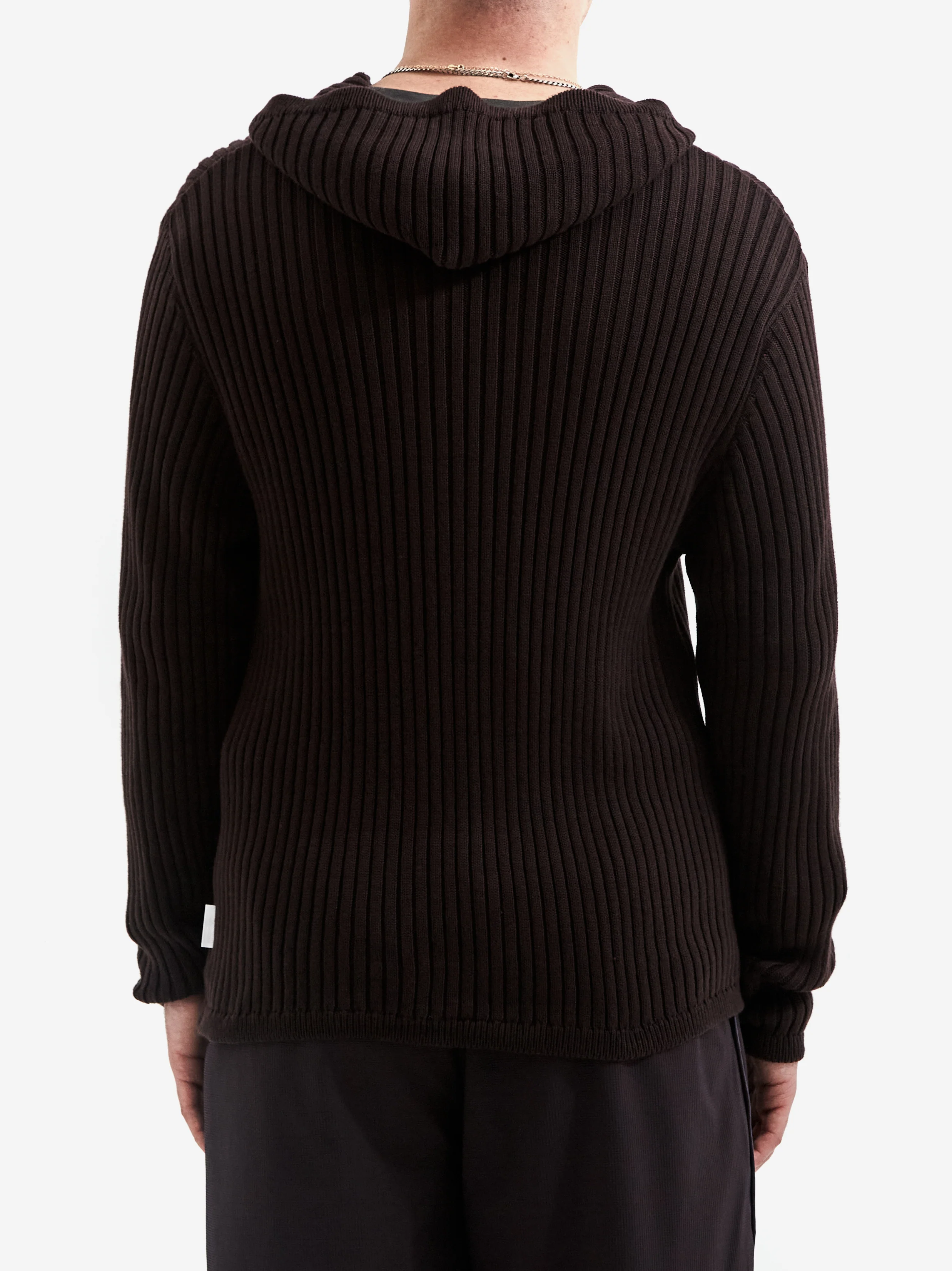 AFFXWRKS Knit Hoodie - Russet - Image 6