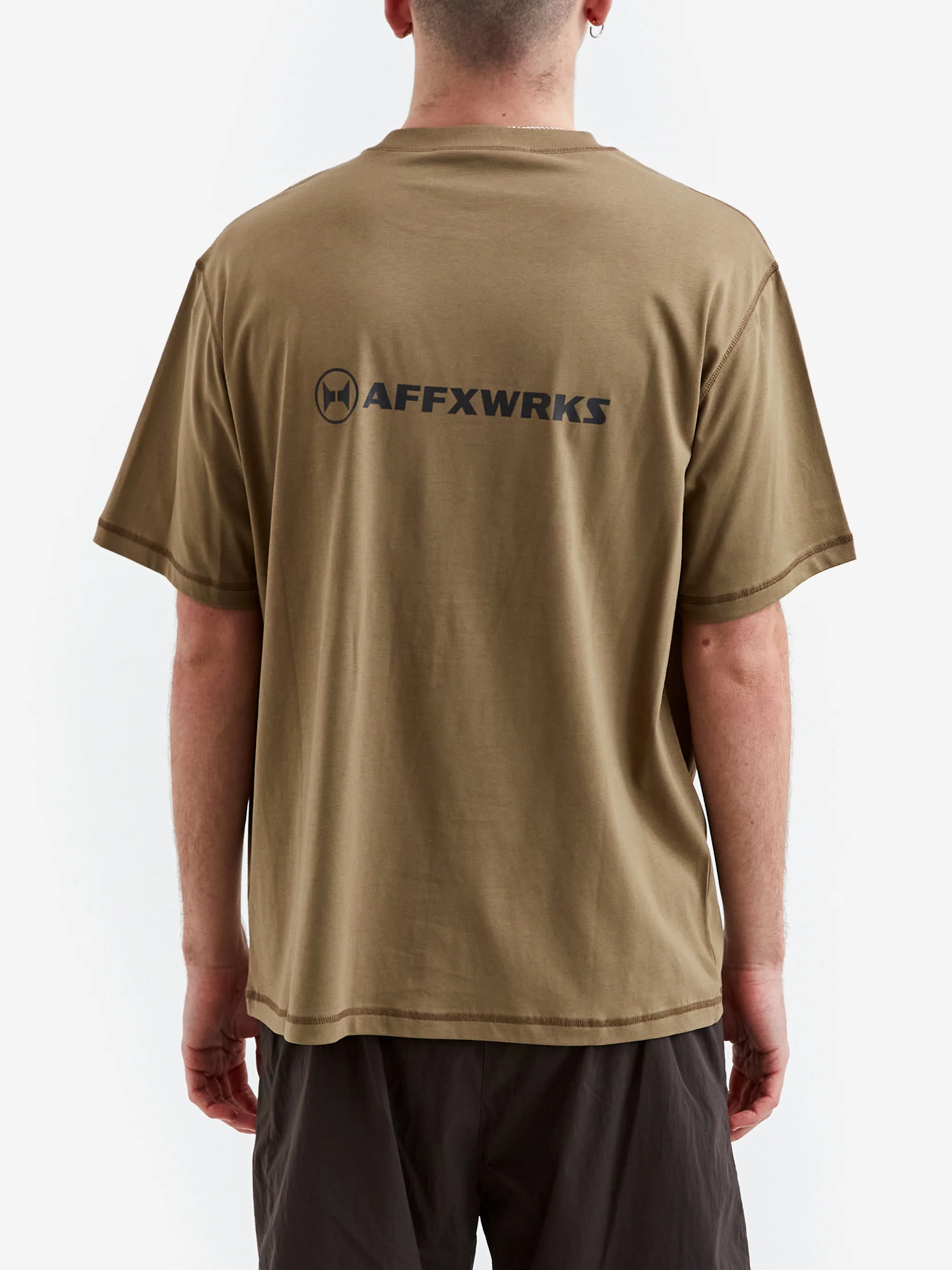 AFFXWRKS T-Shirt - Dessert Green - Image 6
