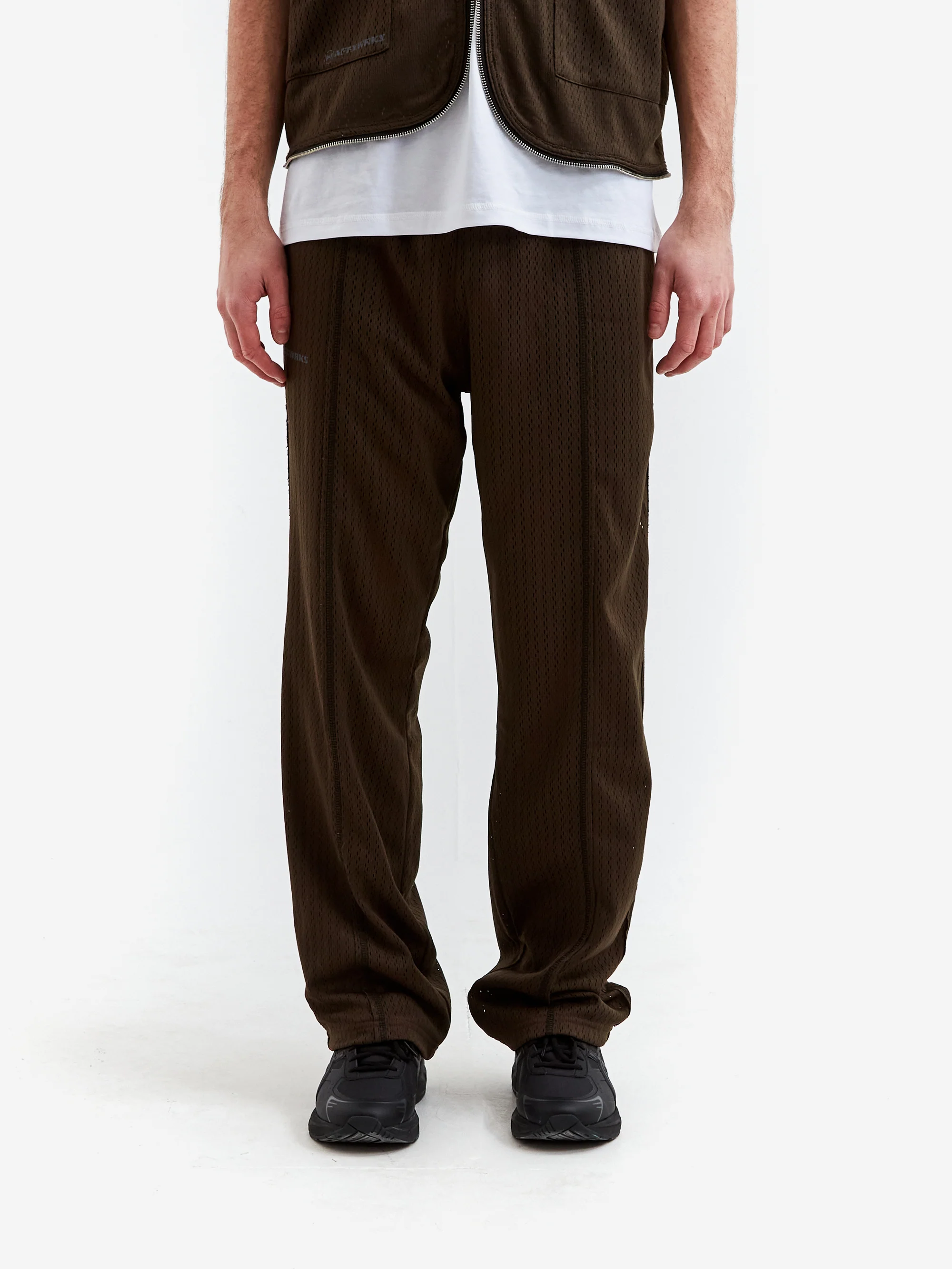 AFFXWRKS Wrks Mesh Sweatpants - Olive Drab - Image 2