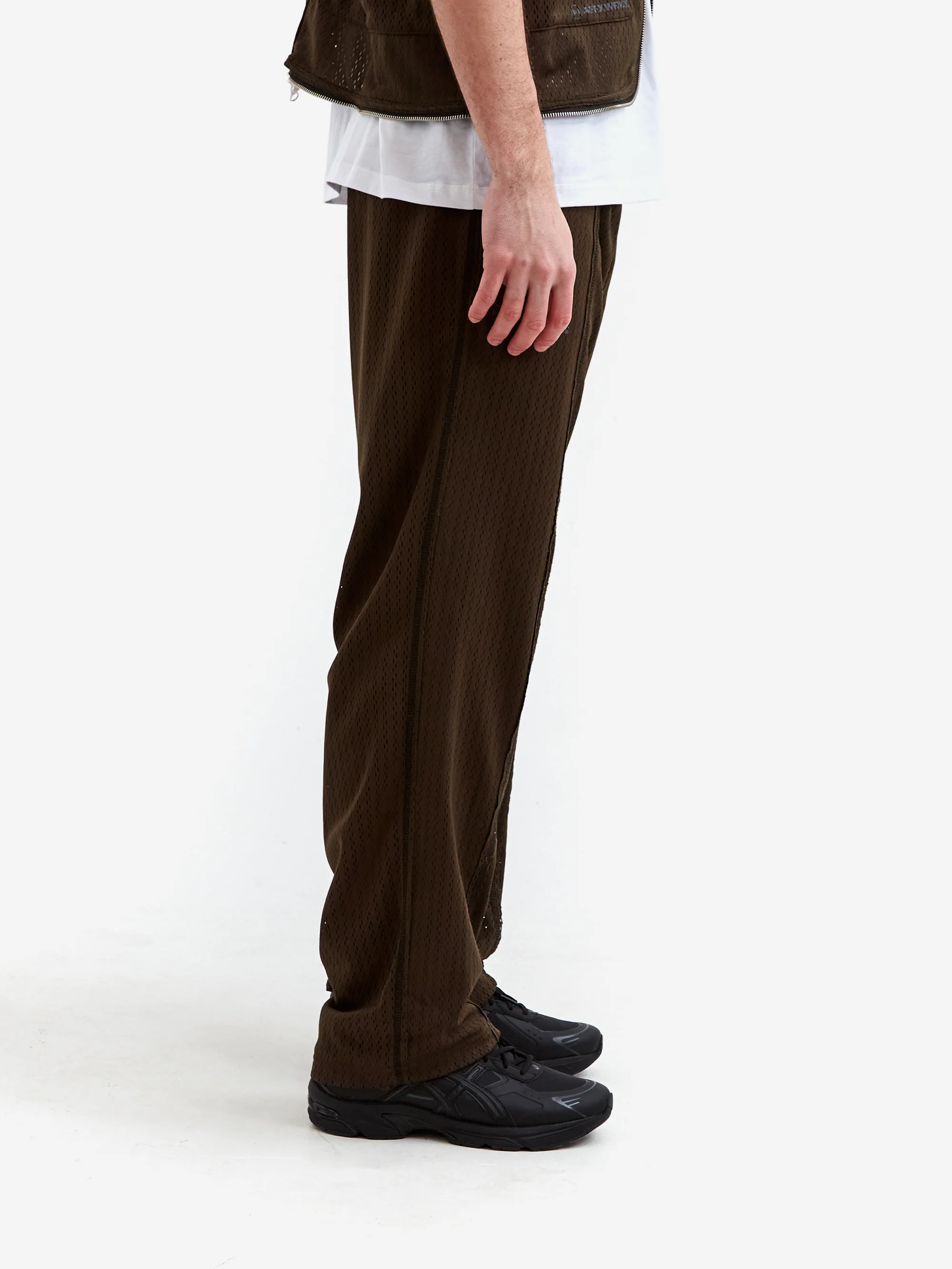 AFFXWRKS Wrks Mesh Sweatpants - Olive Drab - Image 5