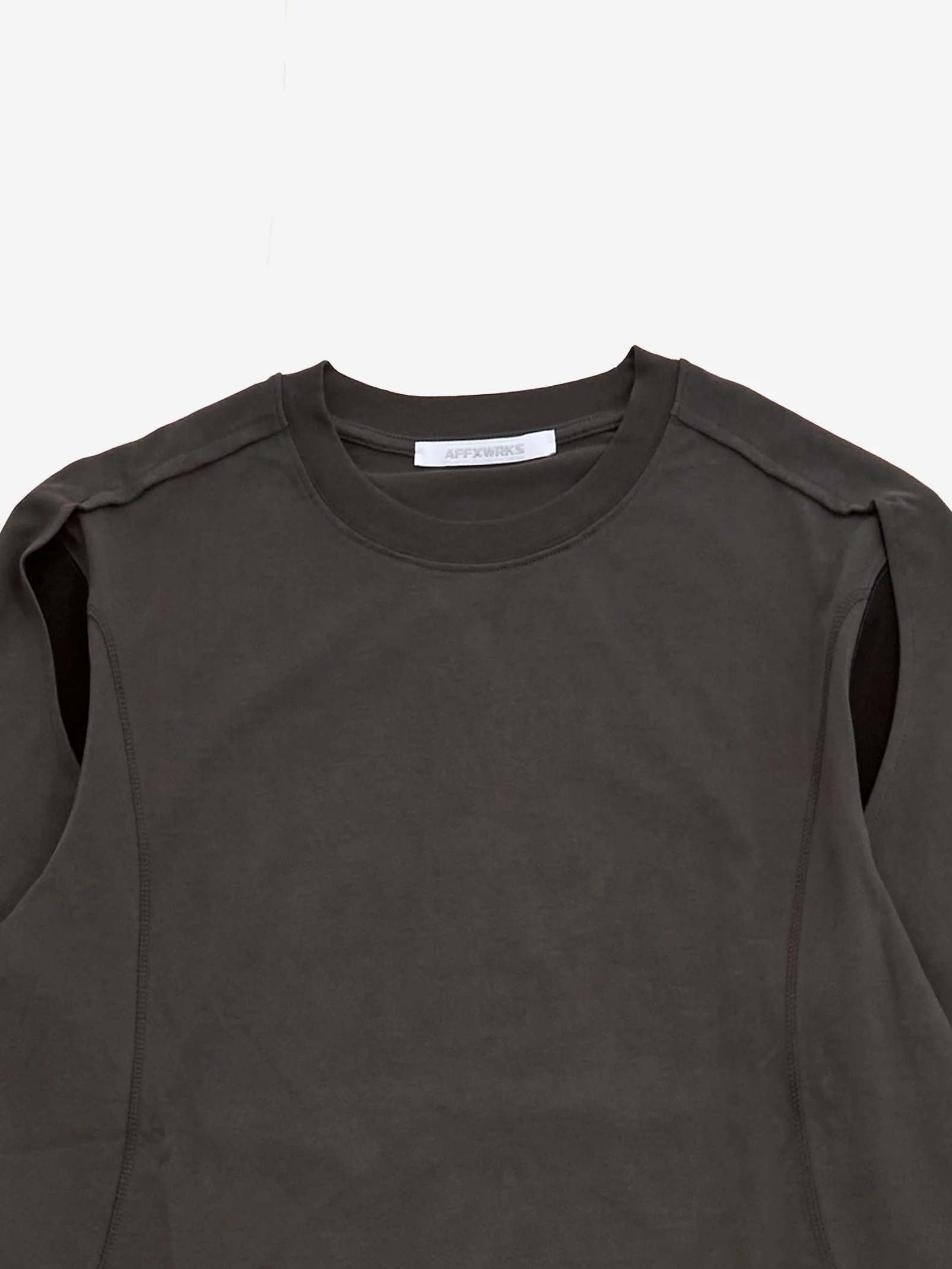 AFFXWRKS x Mountain Research AWMR Dual Sleeve L/S T-Shirt - Black - Image 3