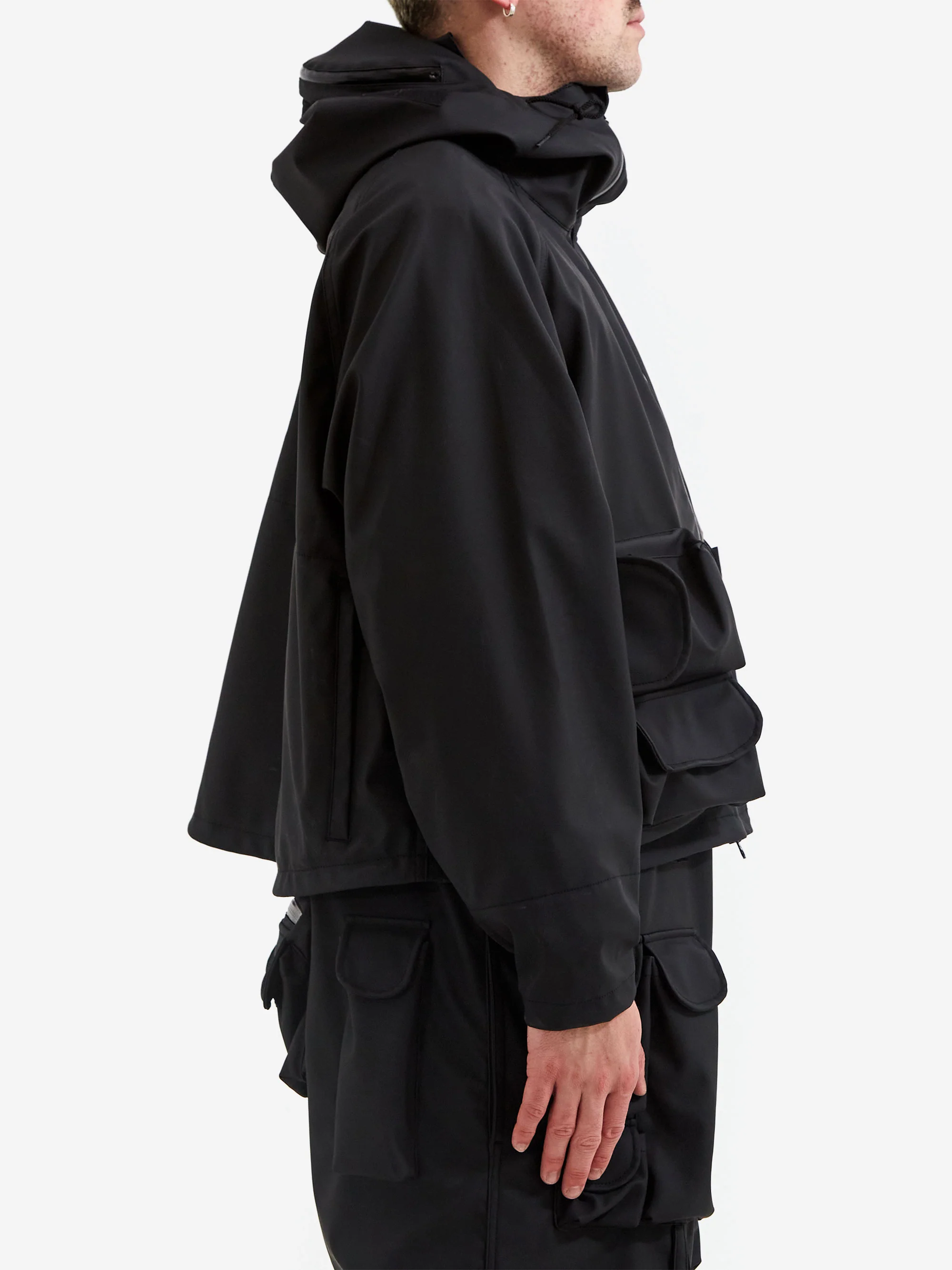 AFFXWRKS x Mountain Research AWMR Wading Jacket - Soft Black - Image 6