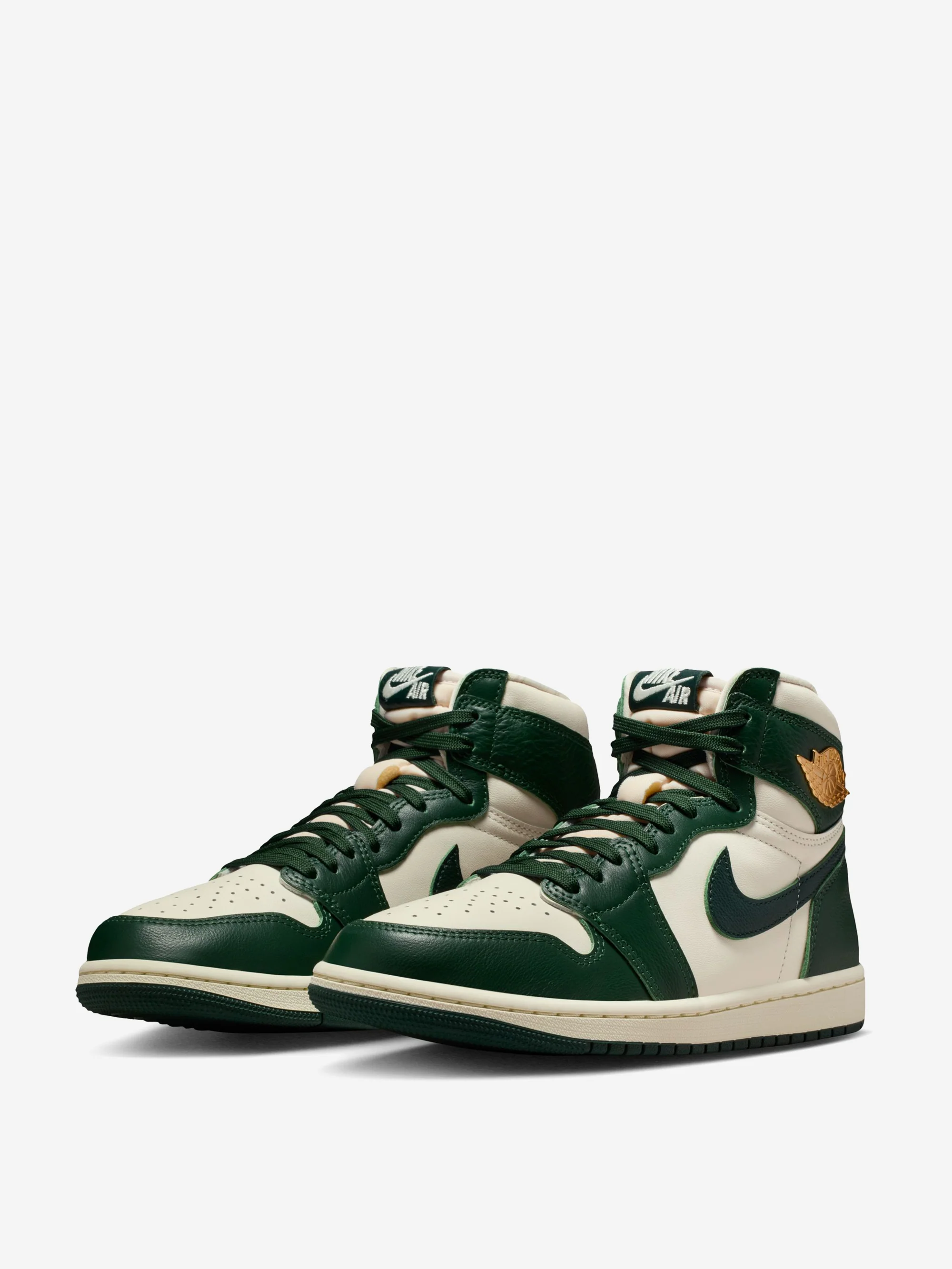 Air Jordan 1 Retro HI OG Wmns - Pale Ivory/Pro Green-Fir-Coconut Milk - Image 2