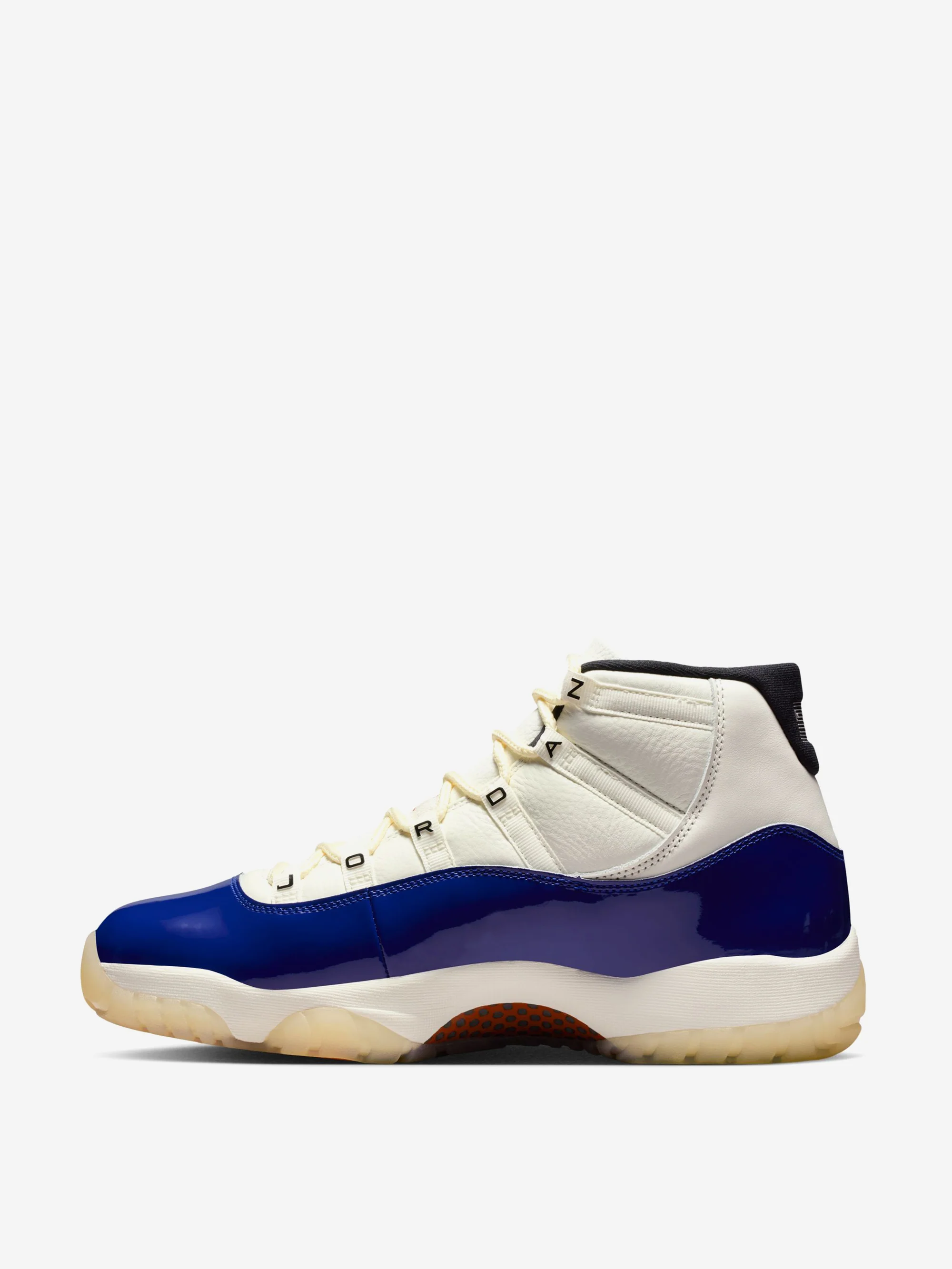 Air Jordan 11 Retro RA - Deep Royal Blue/Fire Red-Sail-Black-Muslin - Image 4