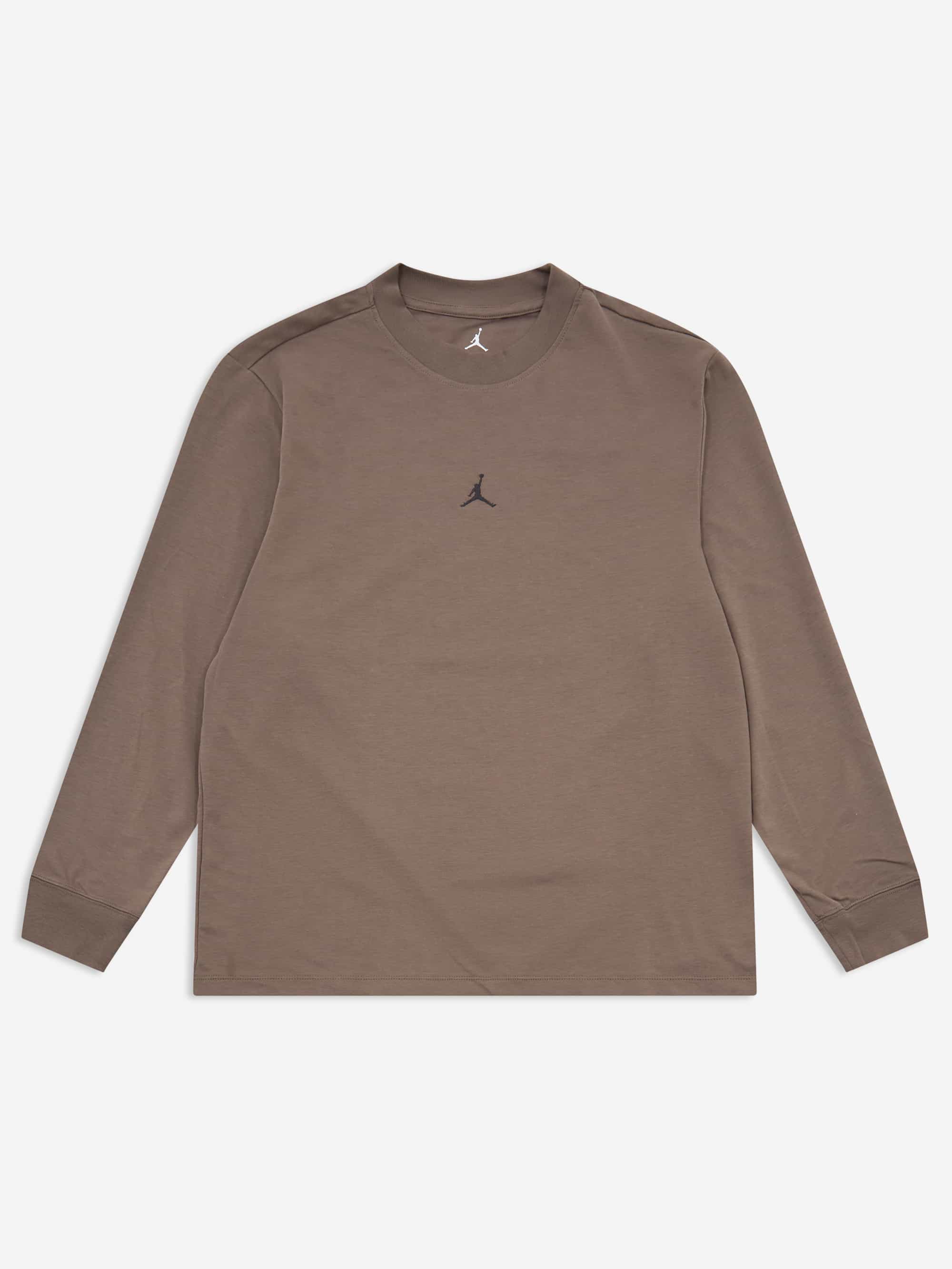 Air Jordan Golf Dri-Fit Long Sleeve Mock Neck - Olive Grey