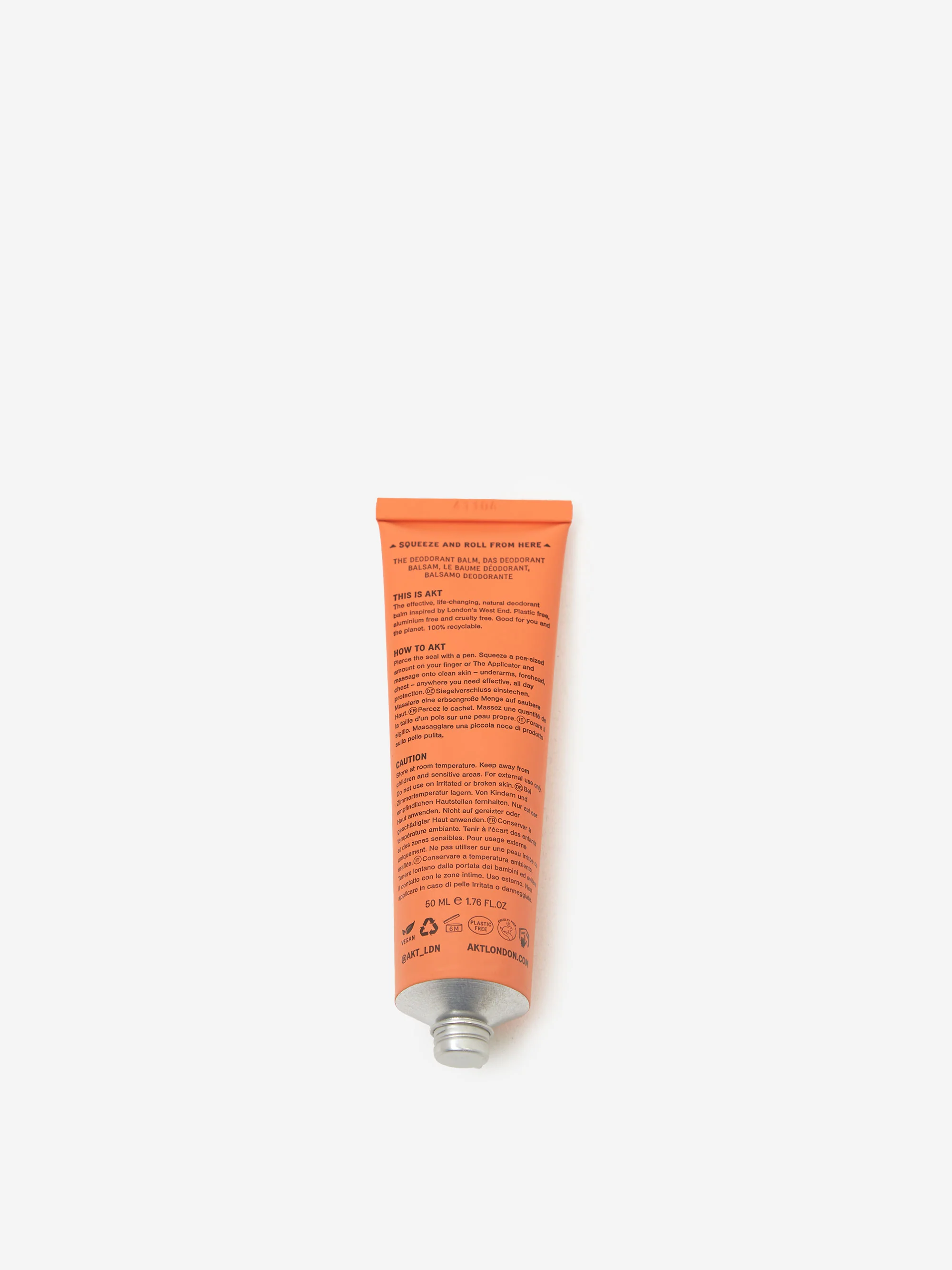 AKT The Deodorant Balm - SC.01 Orange Grove 75g - Image 4
