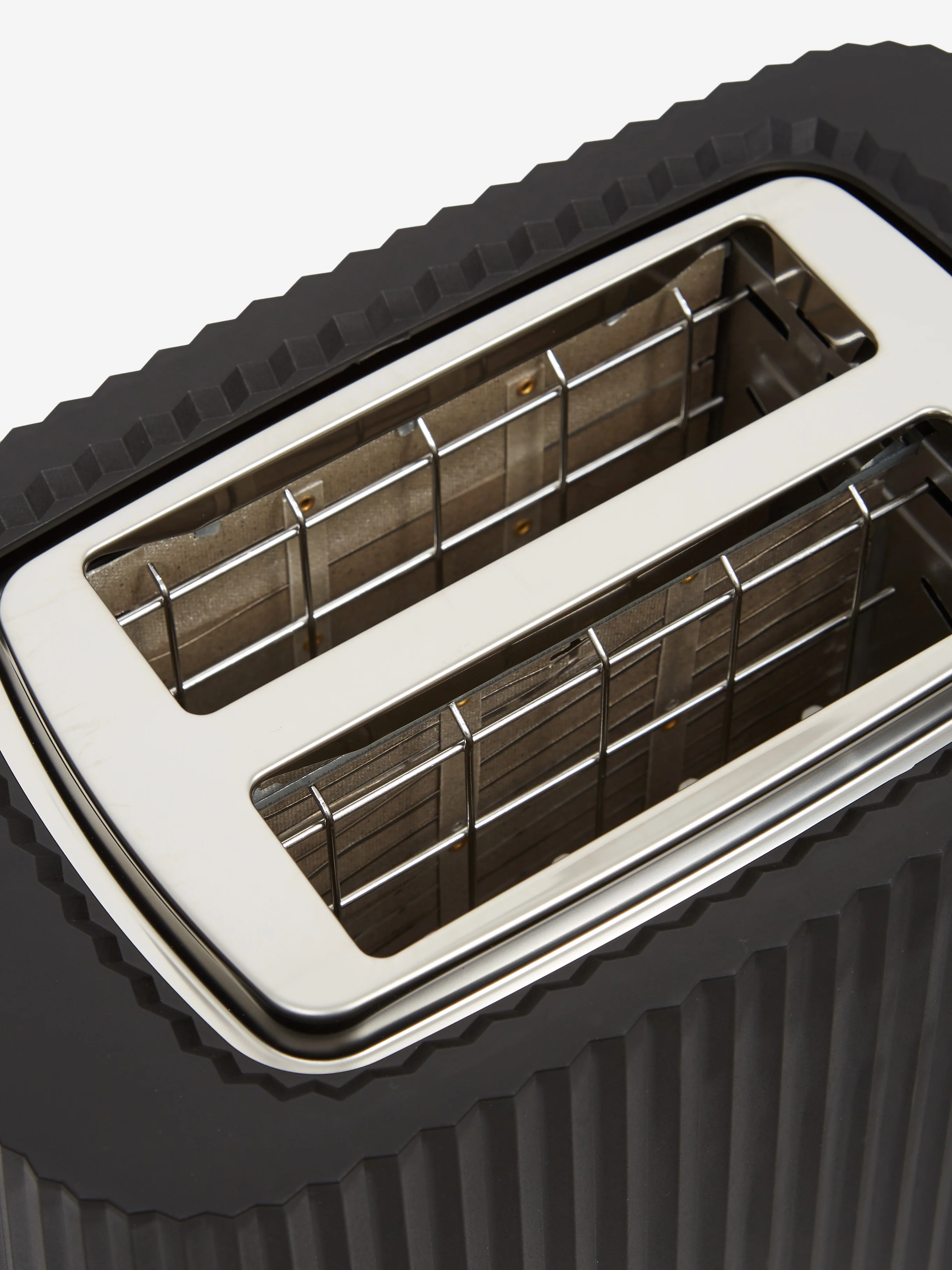 ALESSI Plisse 2 Slice Toaster - Black - Image 2