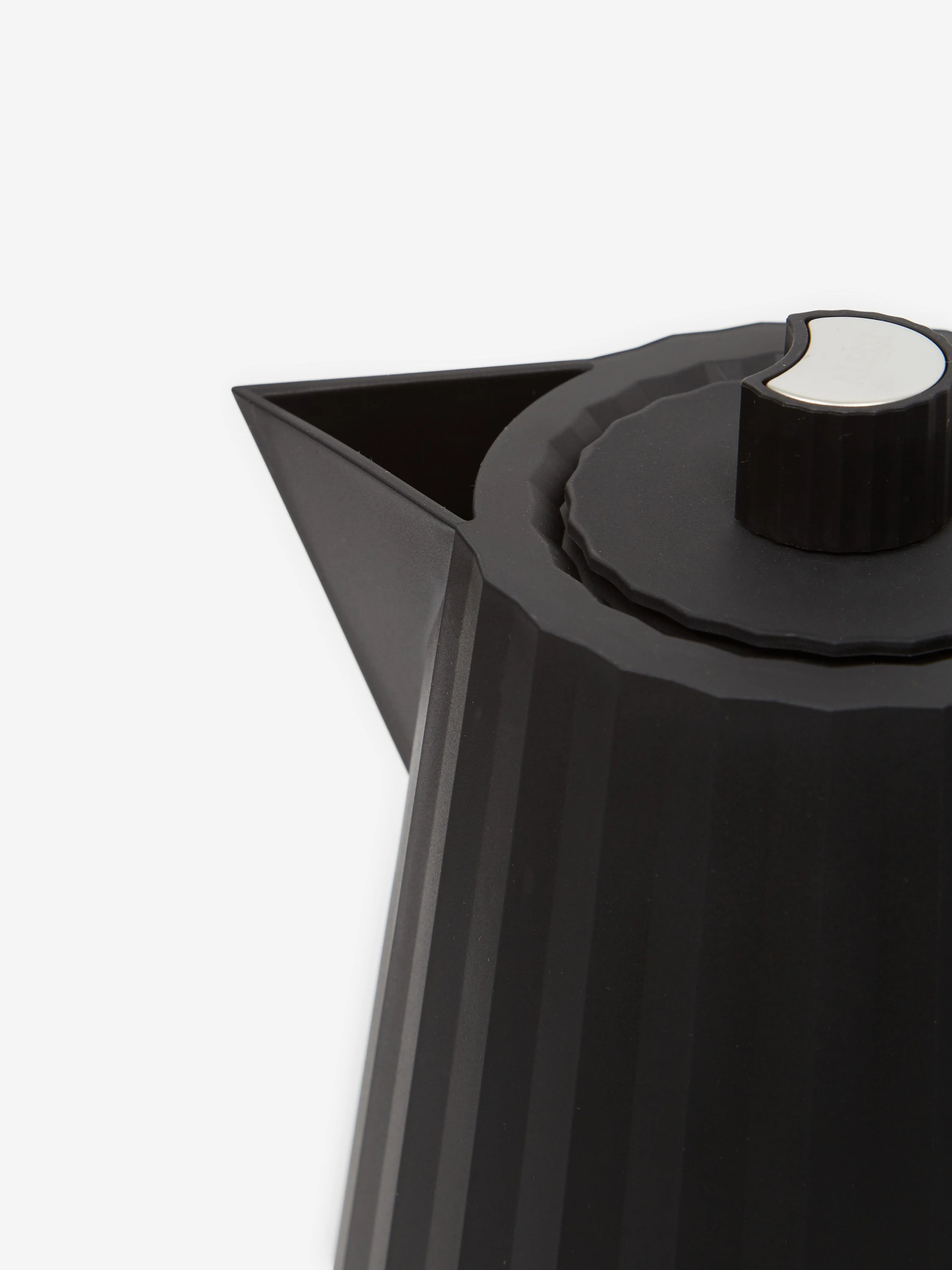ALESSI Plisse Kettle 1.7 Litre - Black (OLD) - Image 2