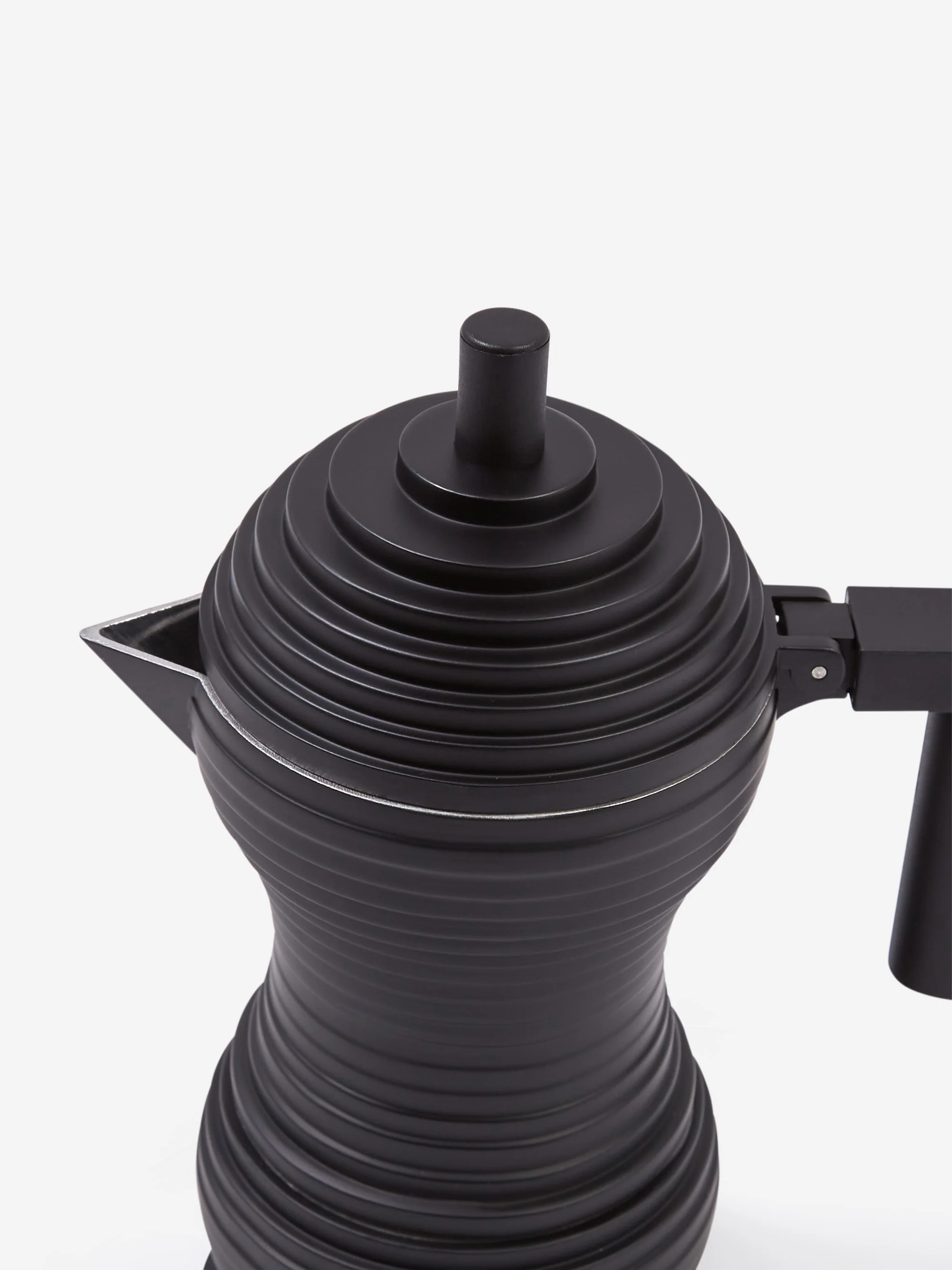 ALESSI Pulcina Espresso Maker (3 cups) - Black - Image 3