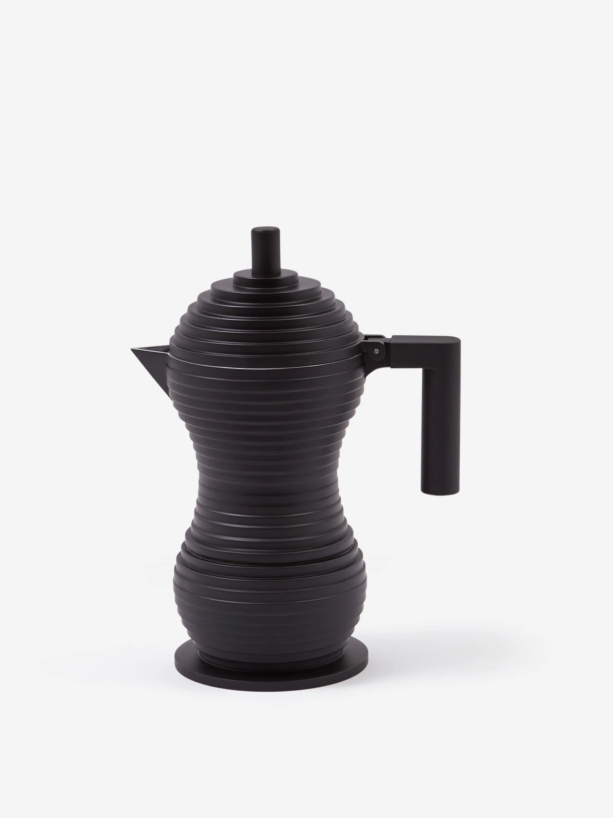 ALESSI Pulcina Espresso Maker (3 cups) - Black - Image 4