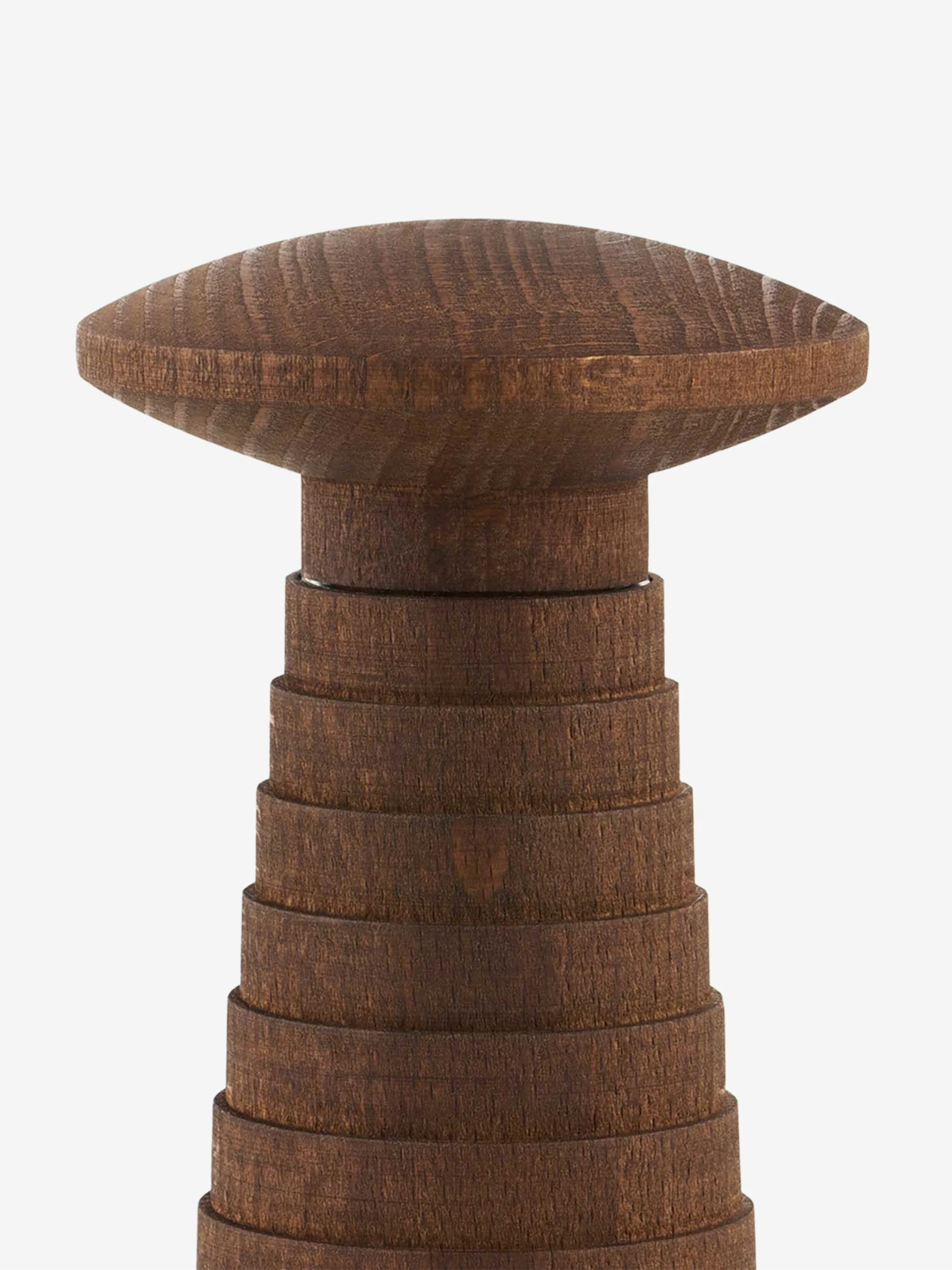 ALESSI Yacuten Salt and Pepper Grinder - Brown Beech - Image 2