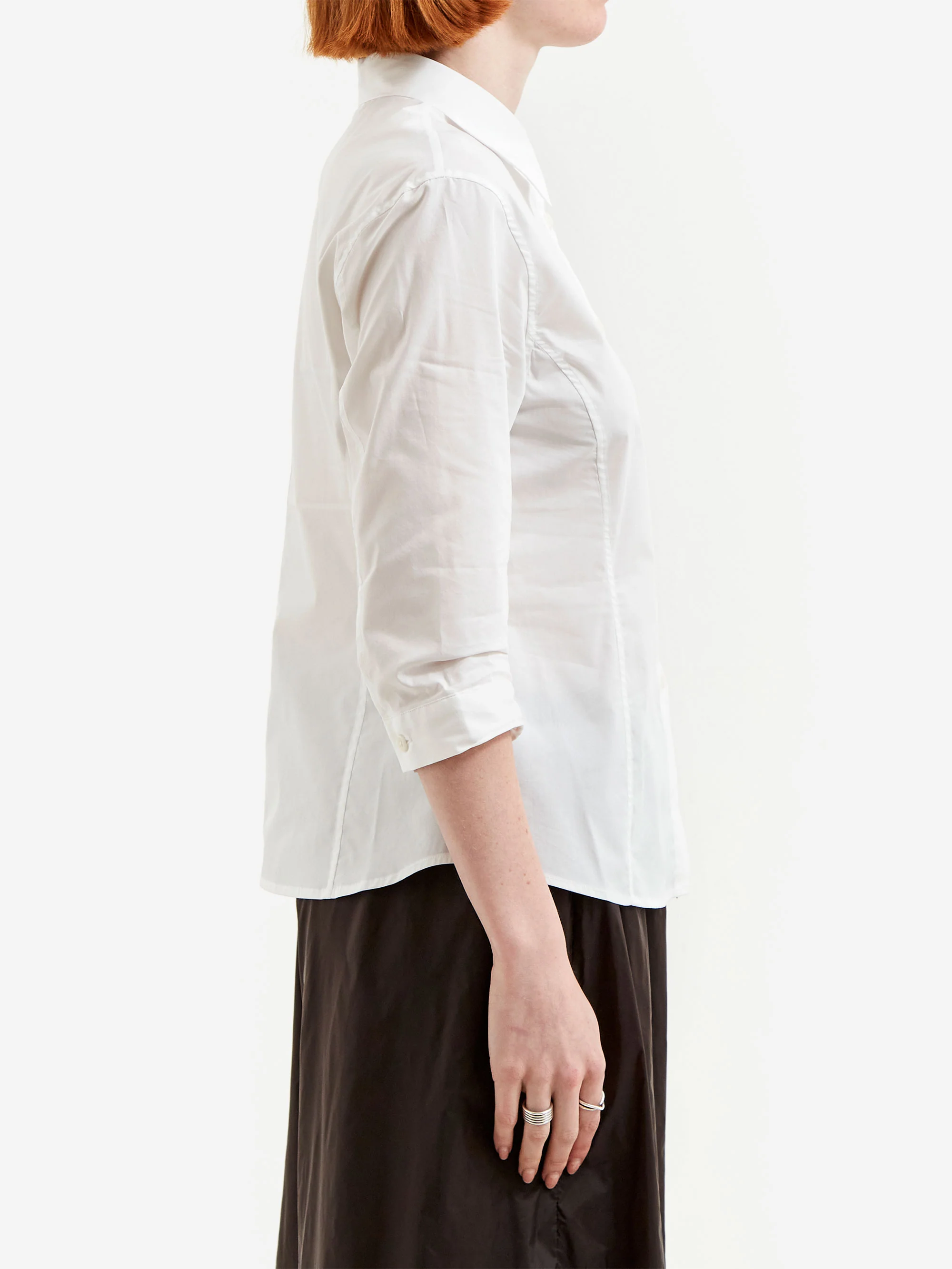 AMOMENTO Half Sleeve Shirts - White - Image 2