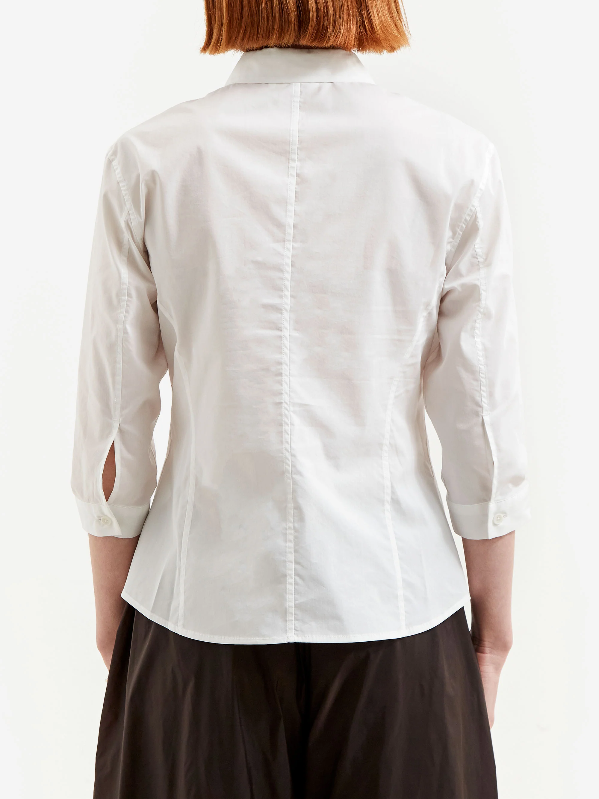 AMOMENTO Half Sleeve Shirts - White - Image 3