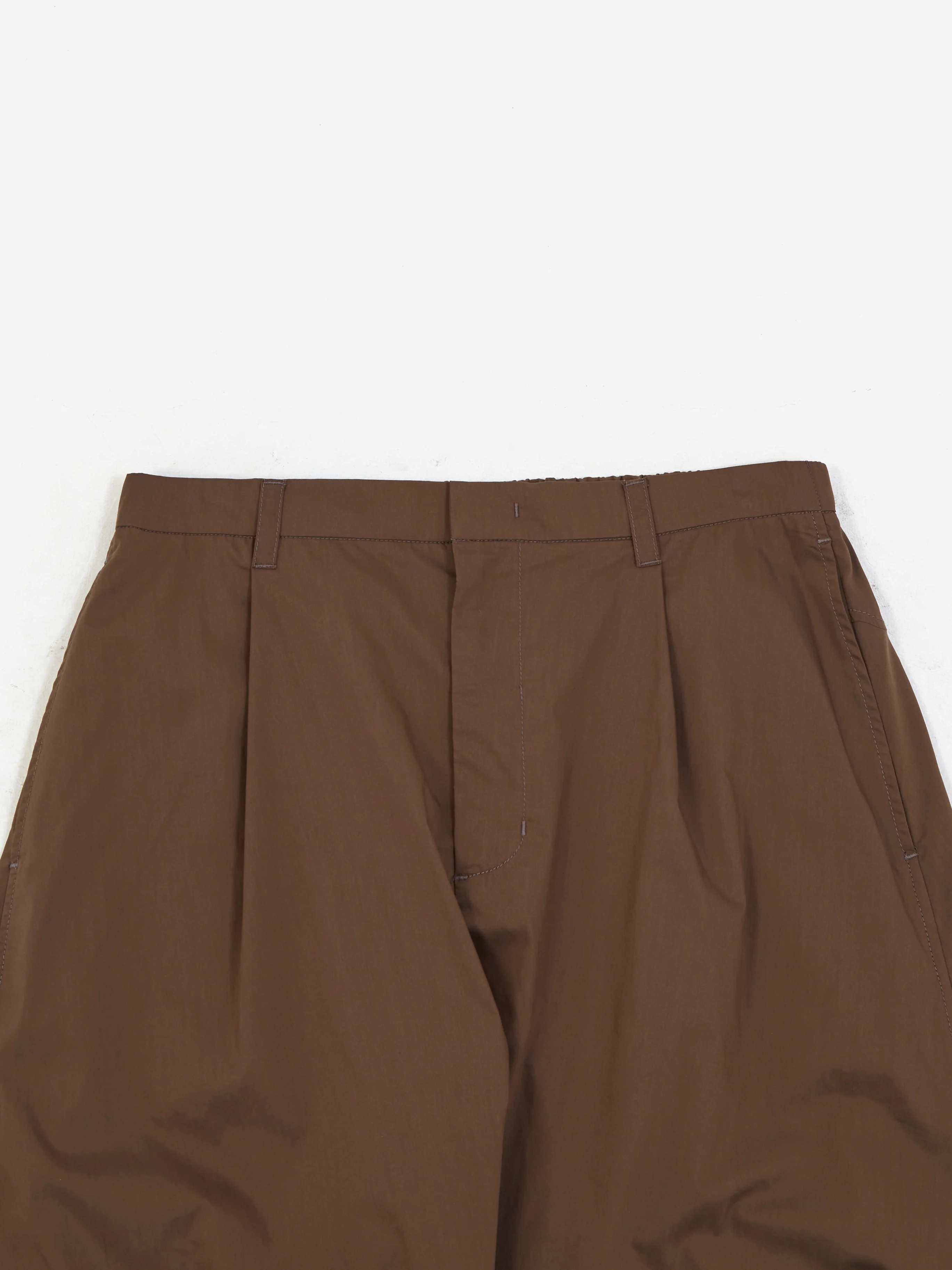 AMOMENTO Pocket Work Pants - Brown - Image 3