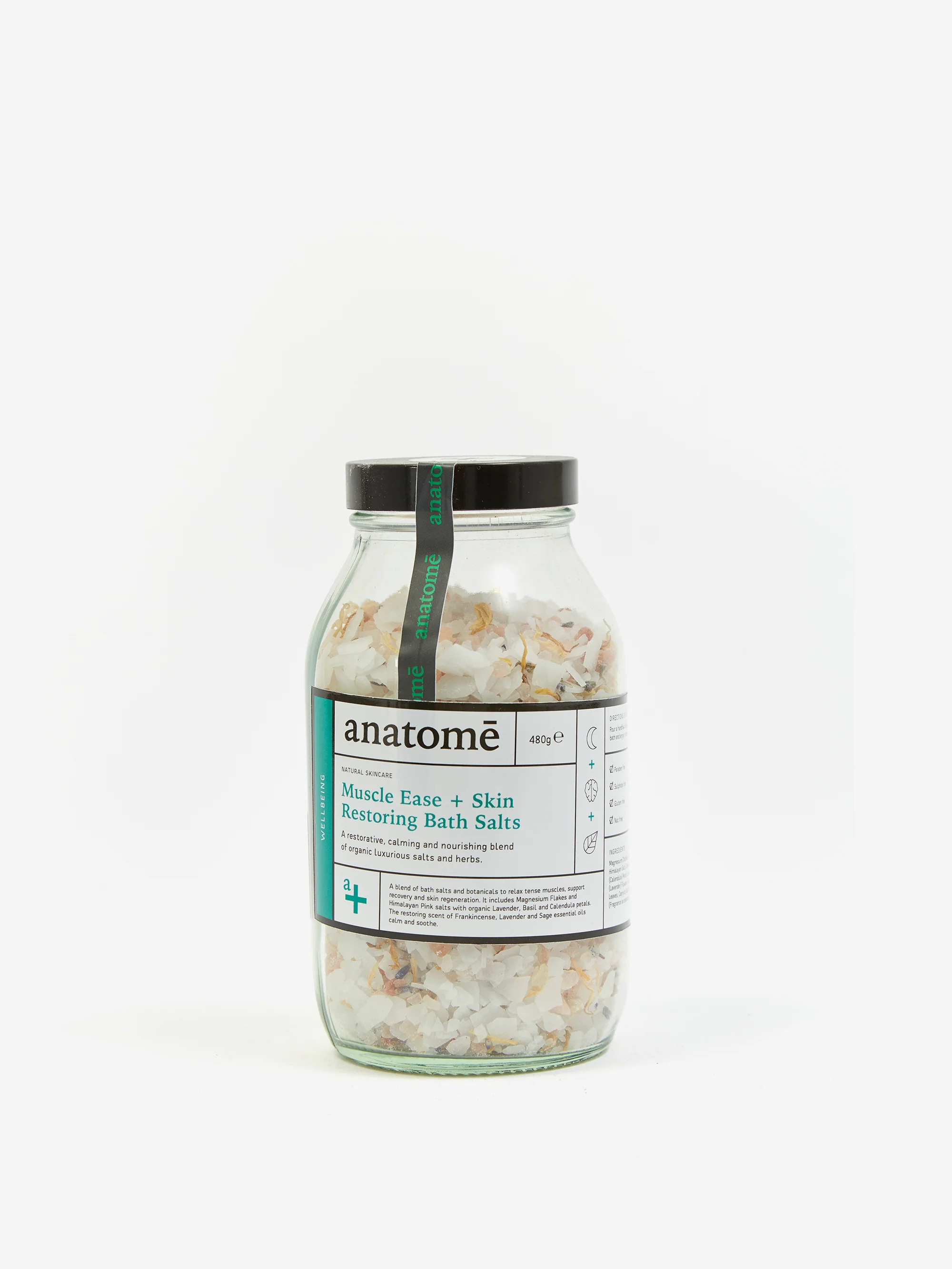 Anatome Muscle Ease & Skin Restoring Bath Salts - 480g - Multi