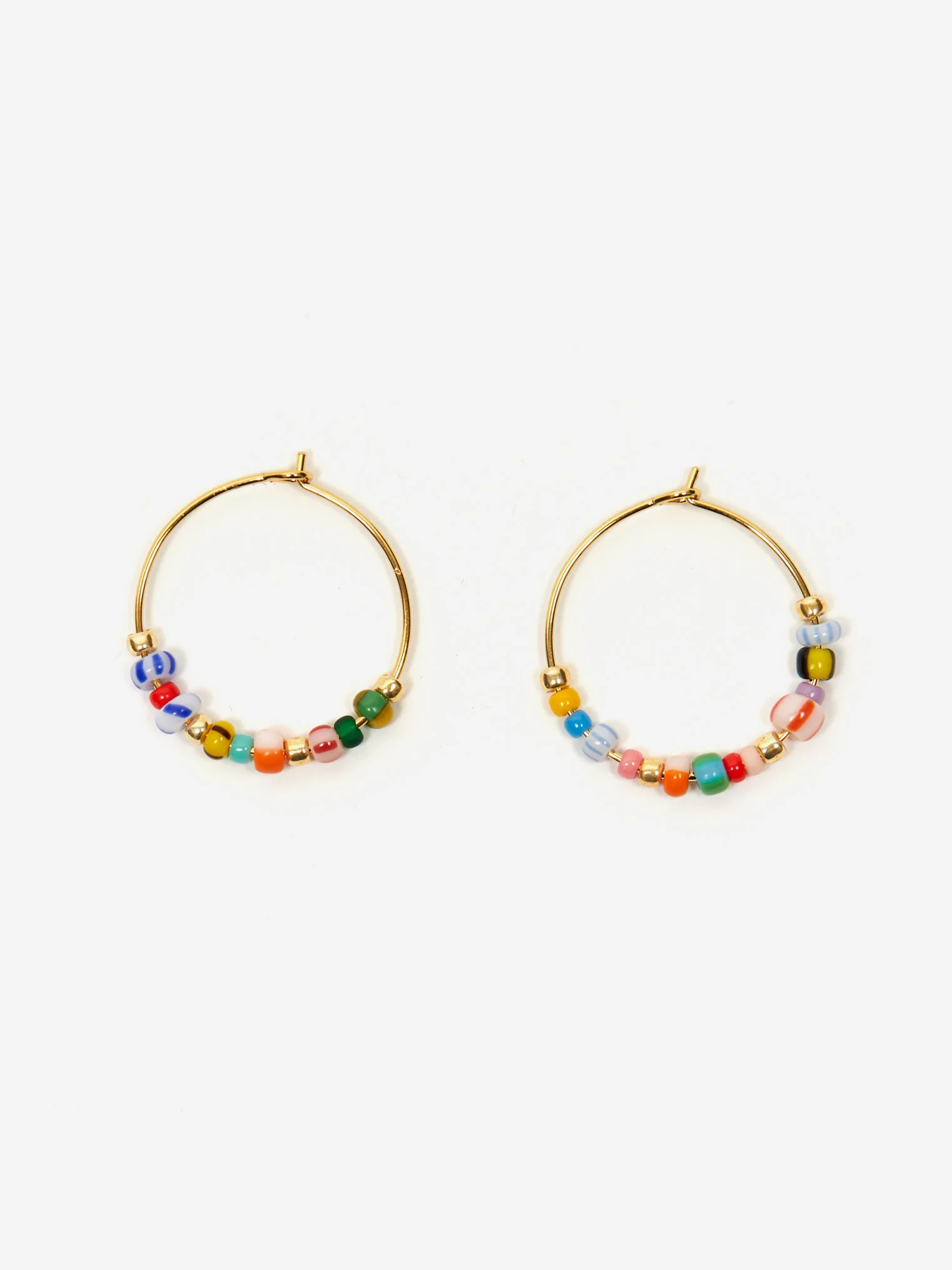 Anni Lu Golden Alaia Hoop - Gold