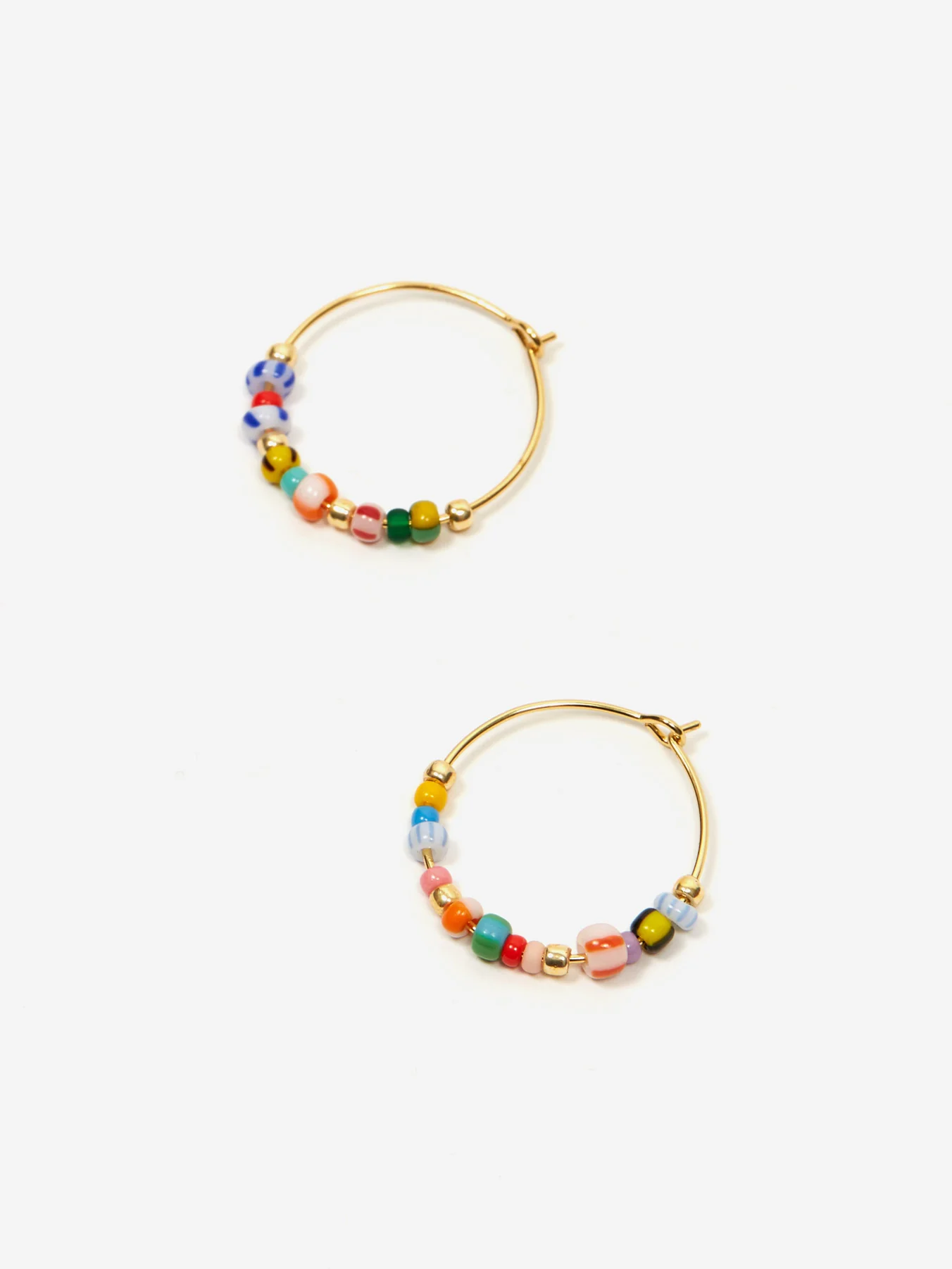 Anni Lu Golden Alaia Hoop - Gold - Image 2