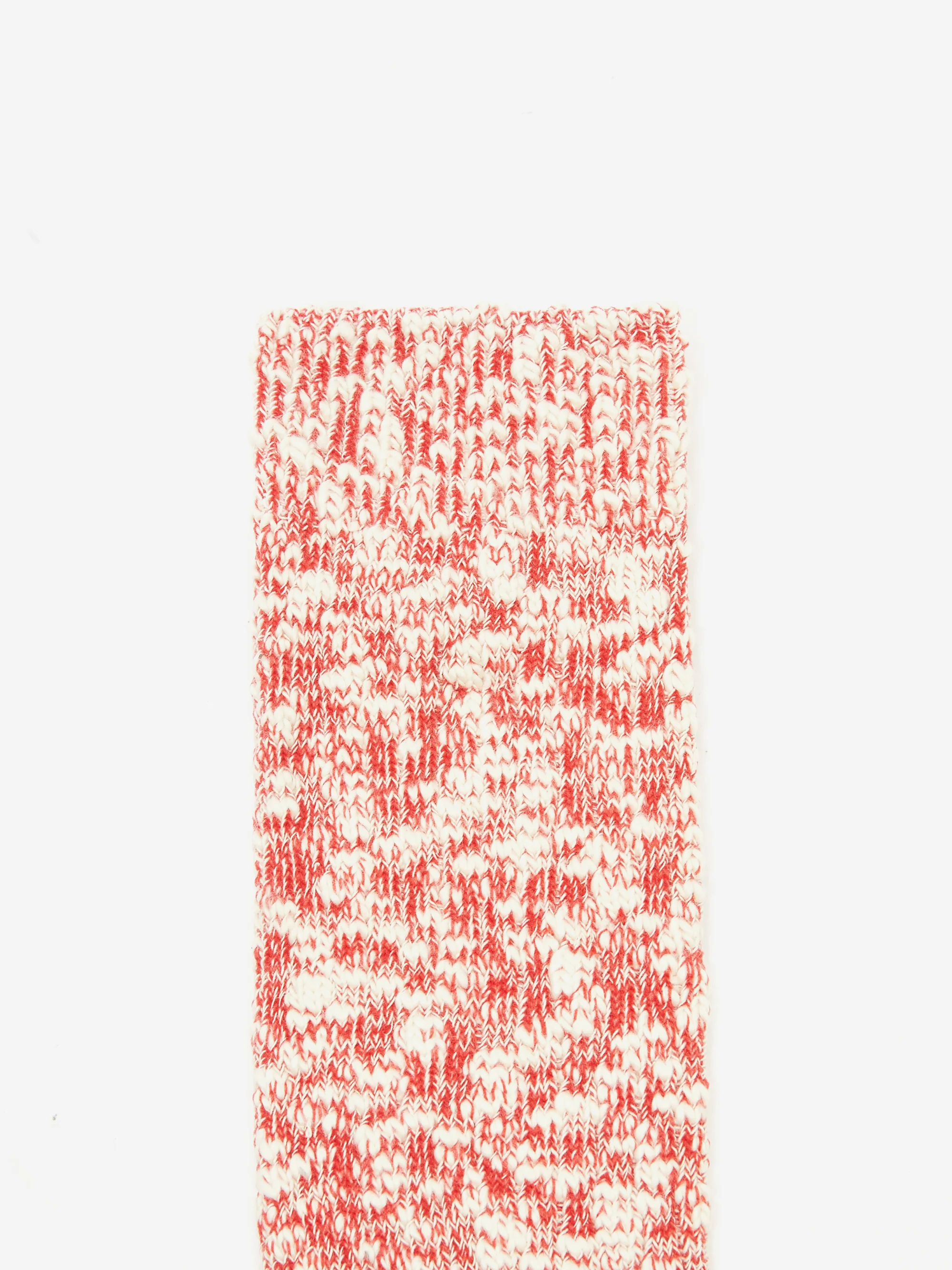 Anonymous ISM Light Slub Crew Sock - Red - Image 2