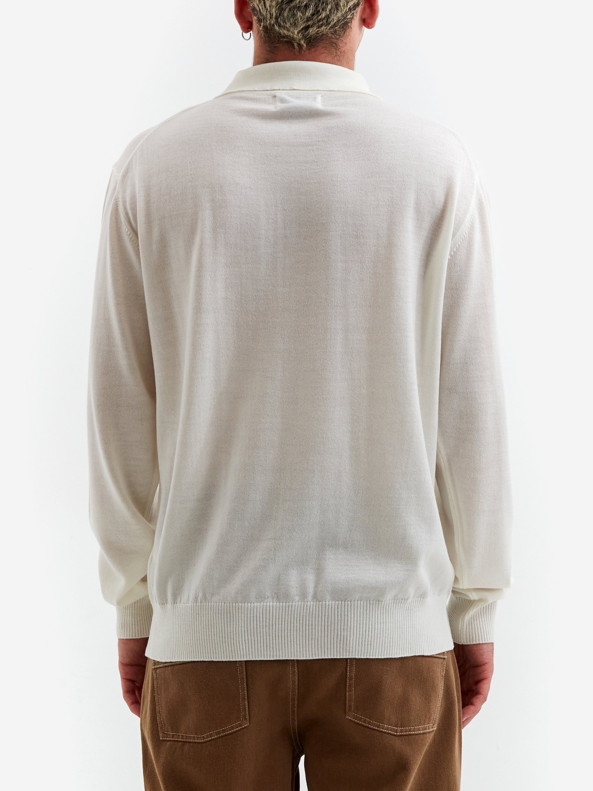 ANOTHER ASPECT ANOTHER Polo Shirt 2.0 - Ecru - Image 6