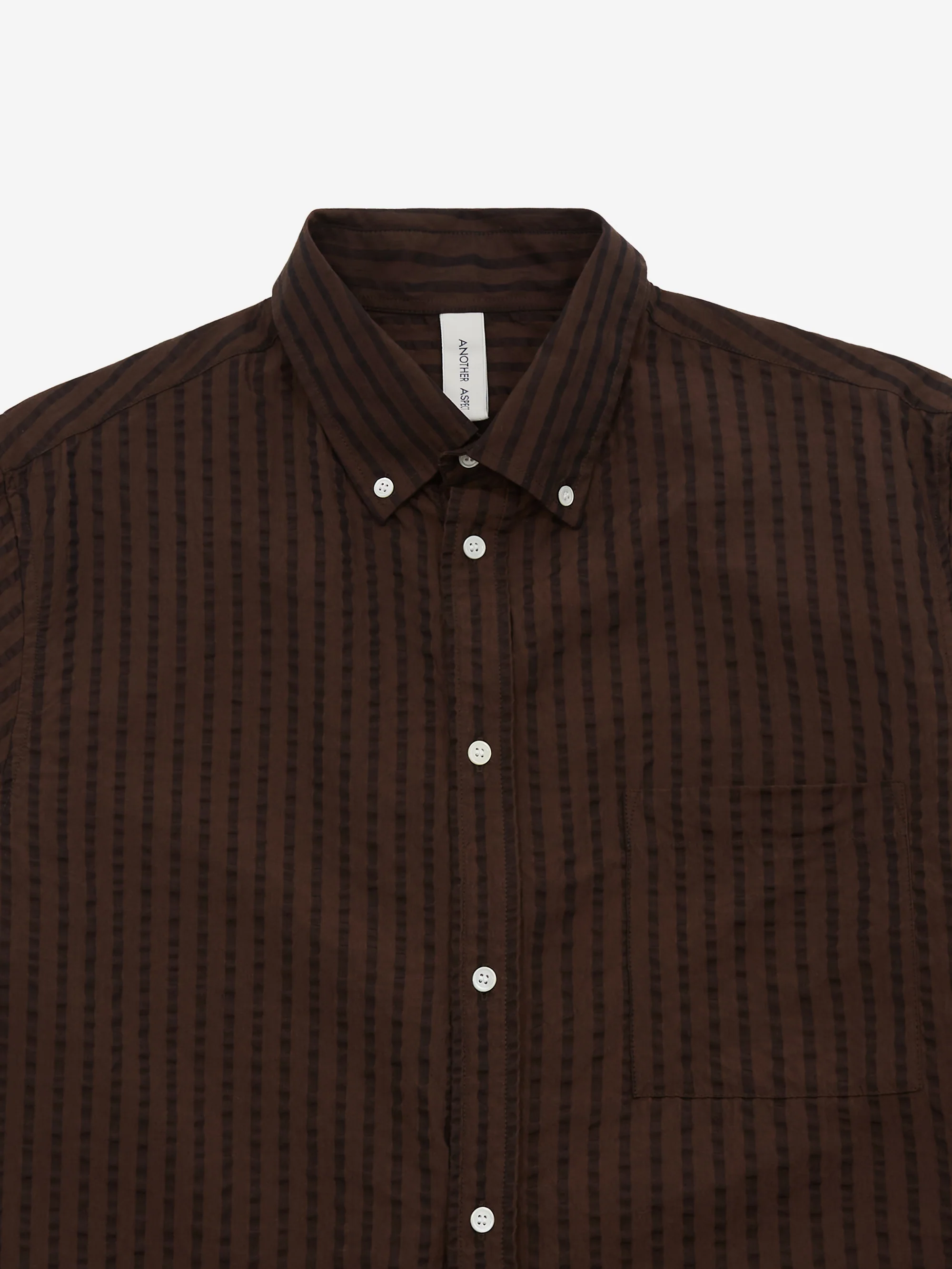ANOTHER ASPECT ANOTHER Shirt 1.0 - Dark Brown - Image 3