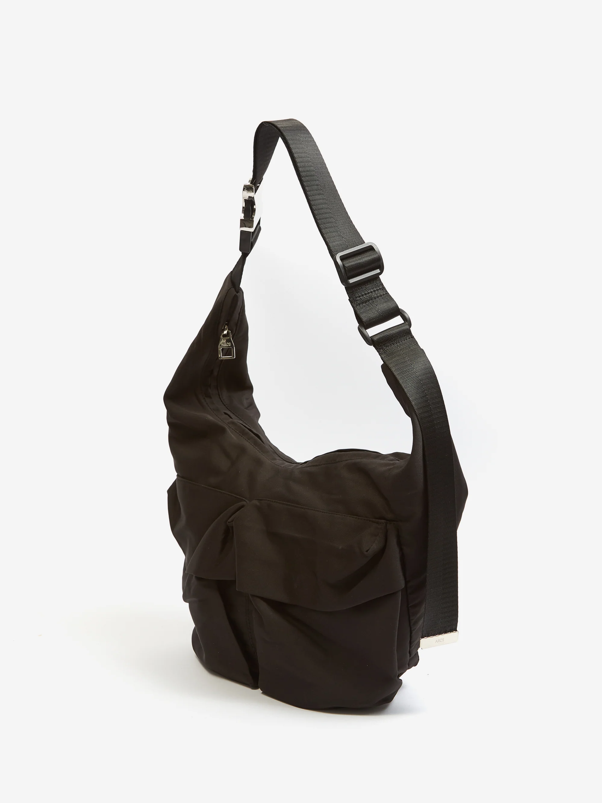 ARCS Slide Crossbody Bag - Black - Image 4