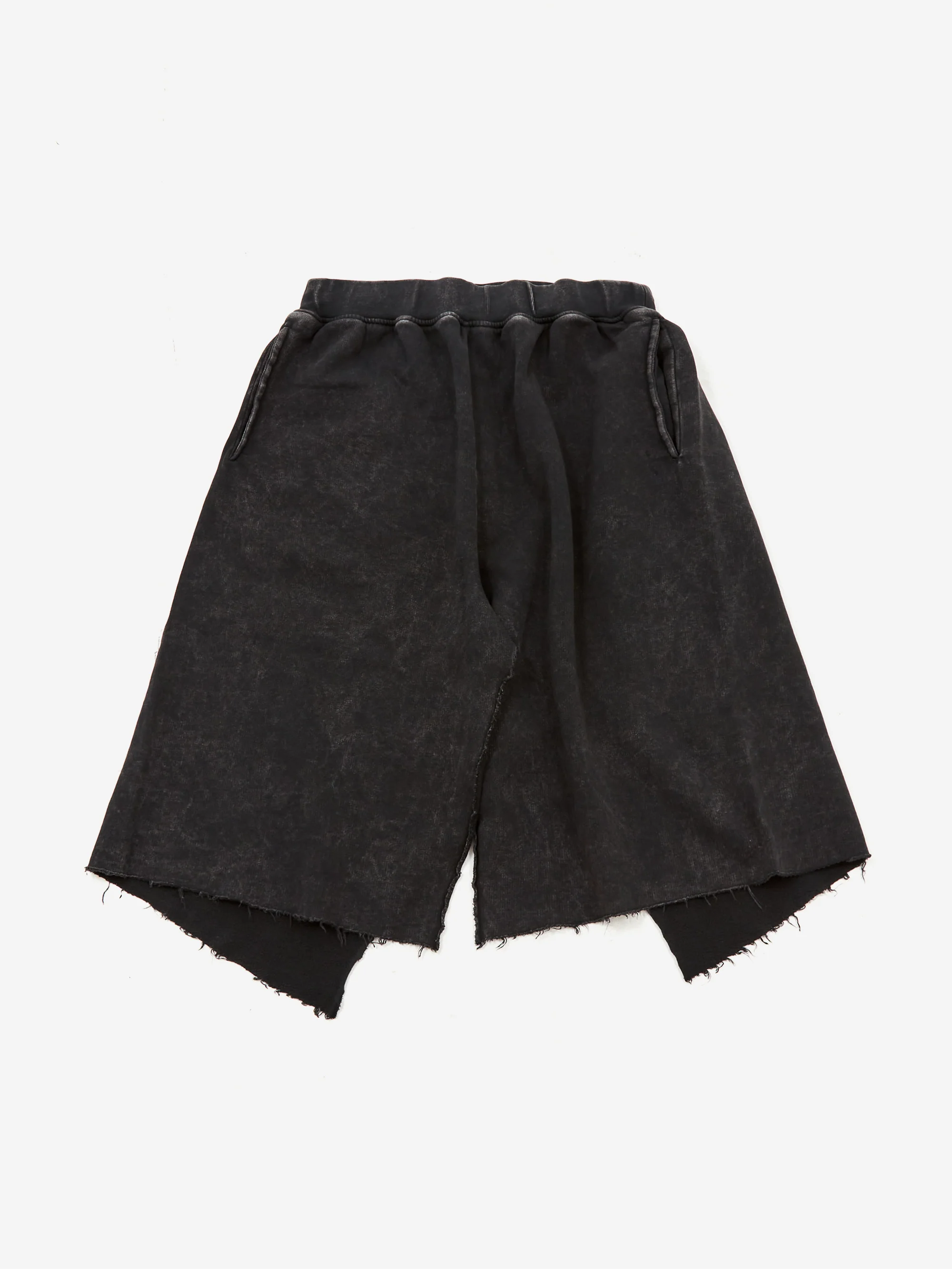 Aries Acid Cut Off Sweatskirt - Black - Image 4