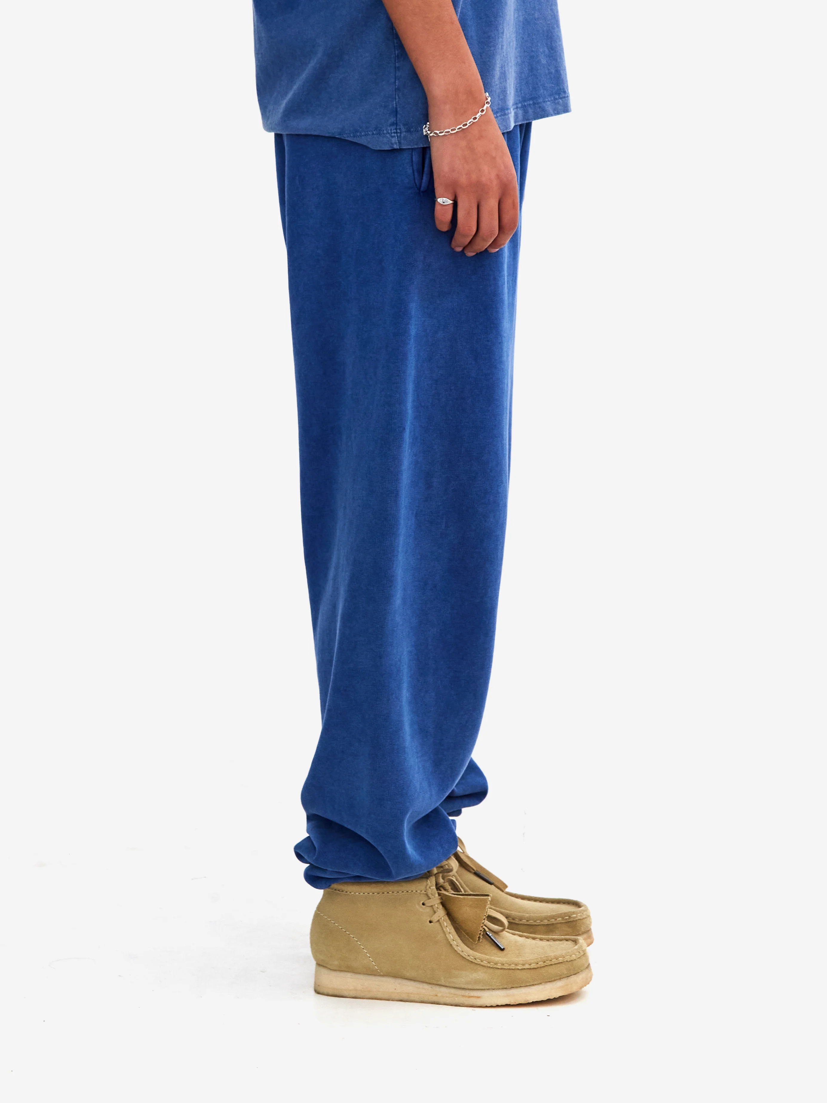 Aries Aged Ancient Column Sweatpant - Blue - Image 2