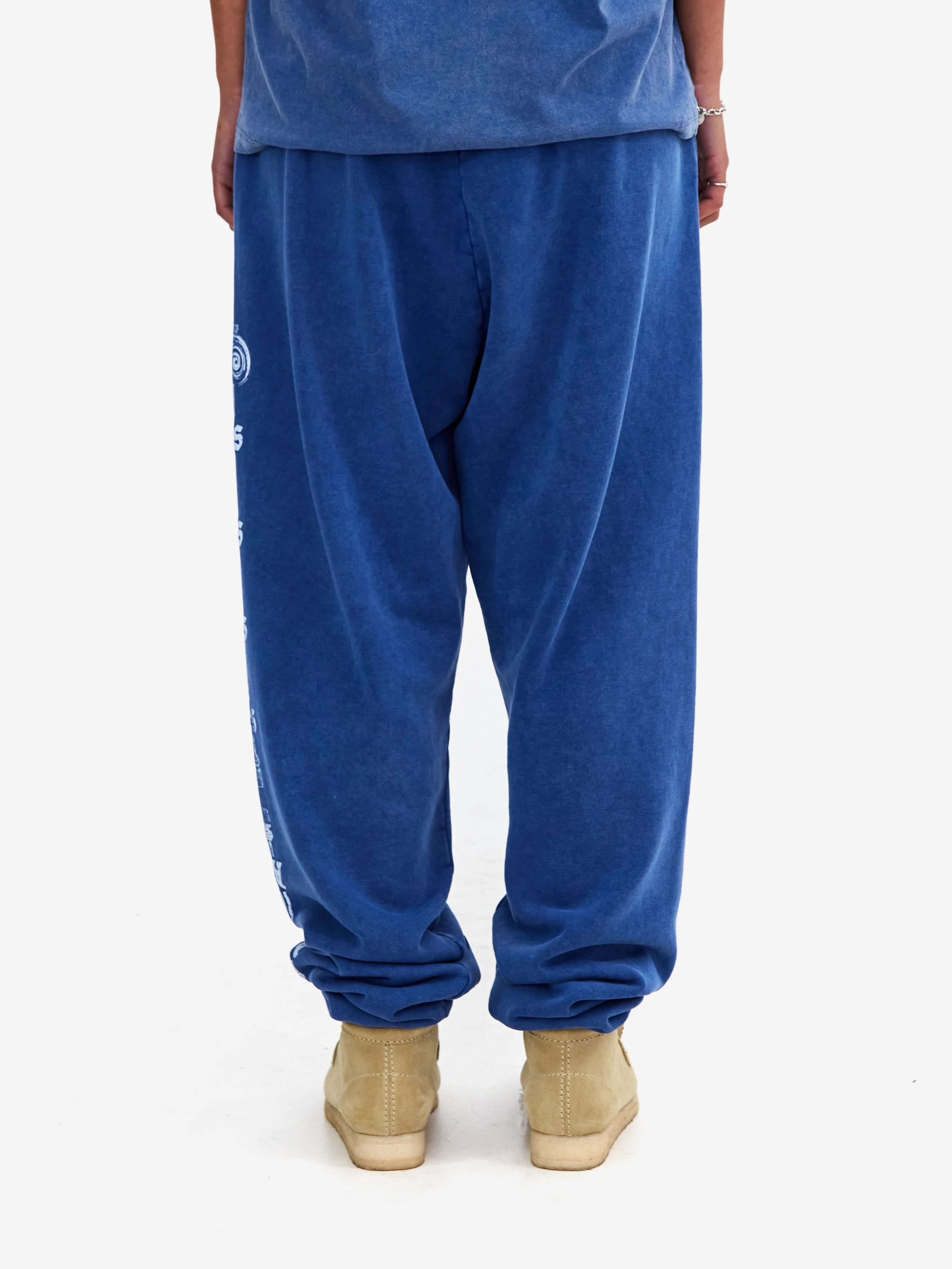 Aries Aged Ancient Column Sweatpant - Blue - Image 3