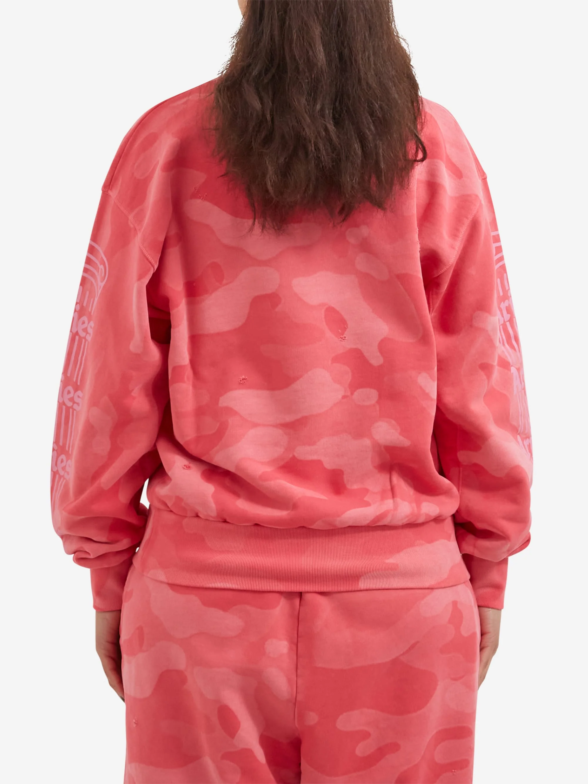 Aries Aged Column Camo Sweat W - Pink - Image 3