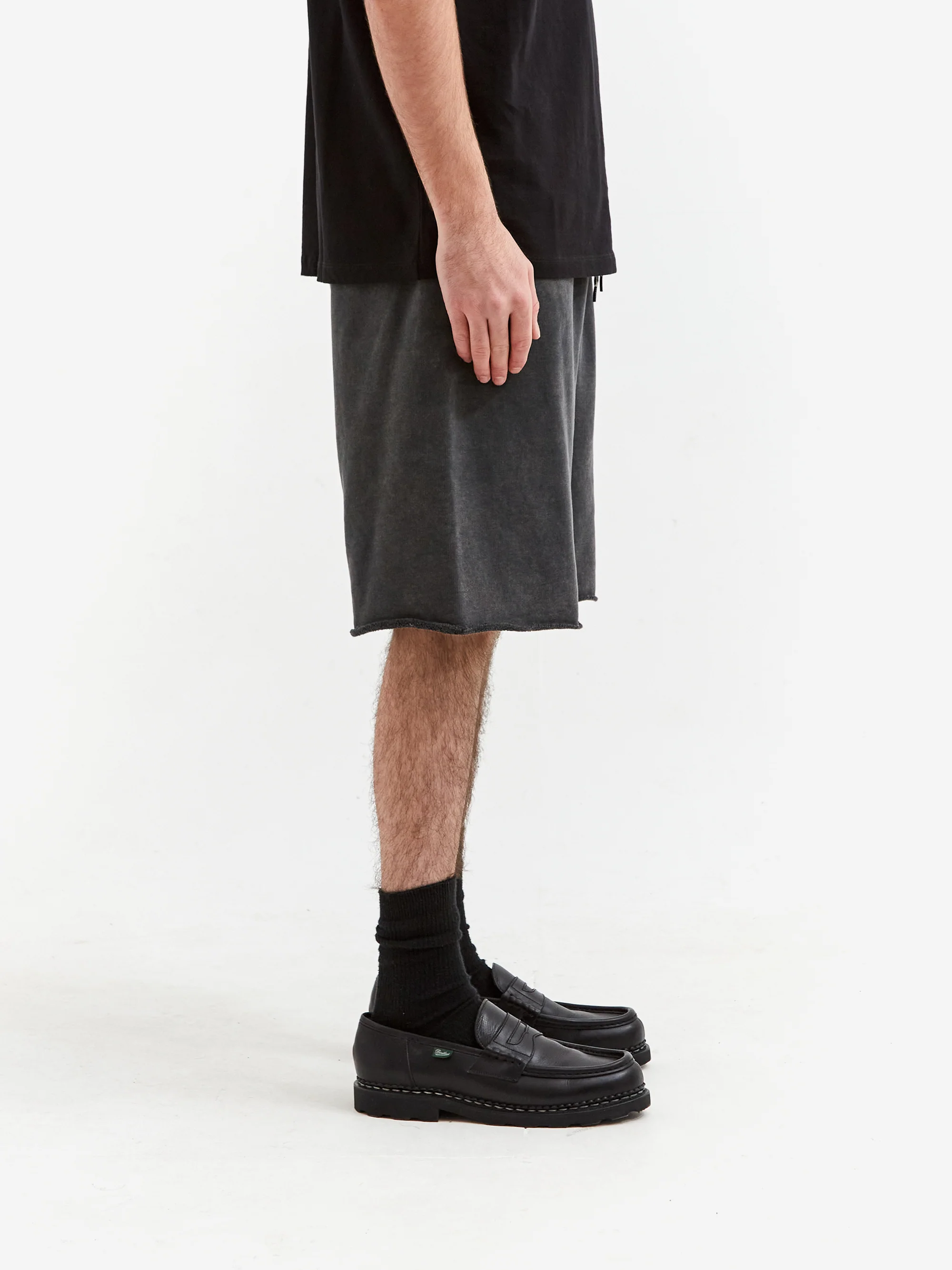 Aries Aged Hardcore Sweatshort - Black - Image 5