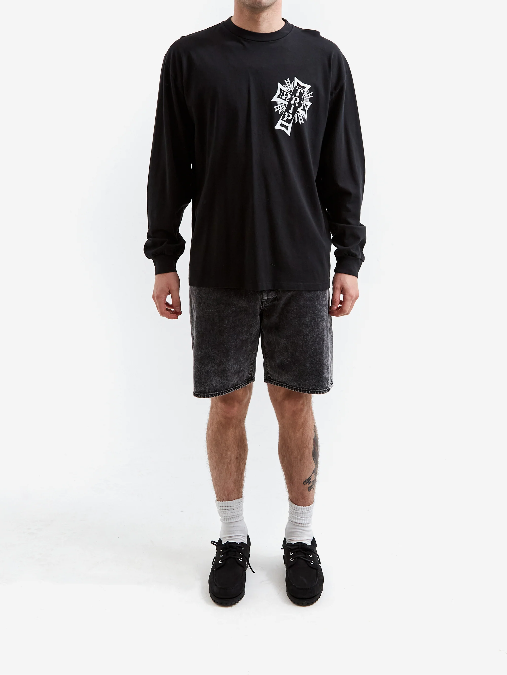 Aries Aged Lords of Art Trip Long Sleeve T-Shirt - Black - Image 7