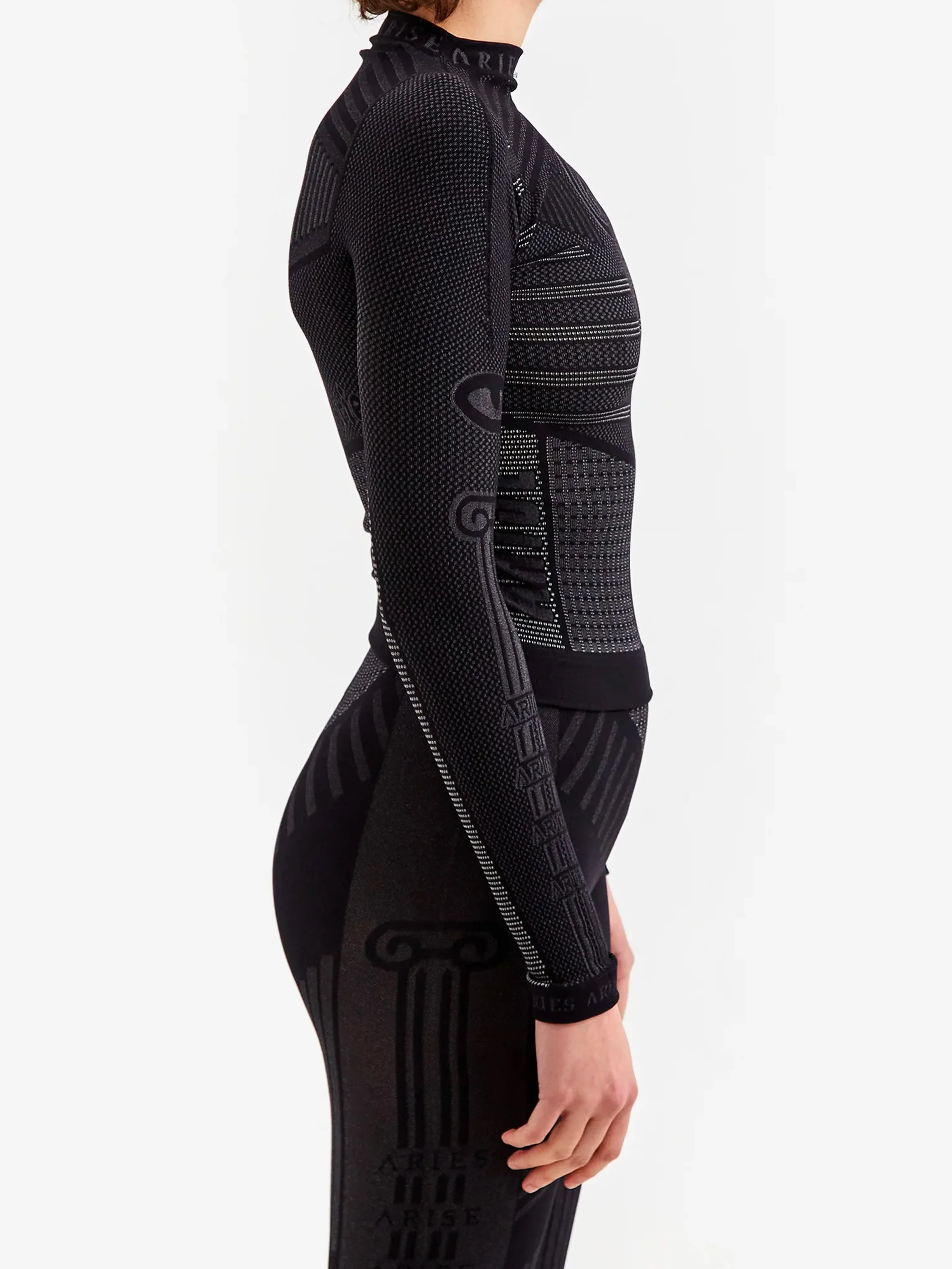 Aries Base Layer Top - Black - Image 2