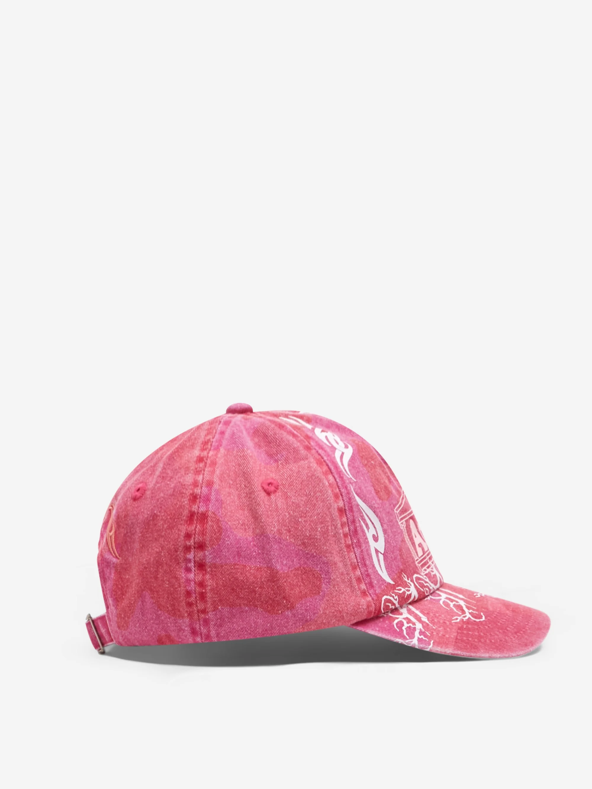 Aries Camo Angel Temple Cap - Pink - Image 3