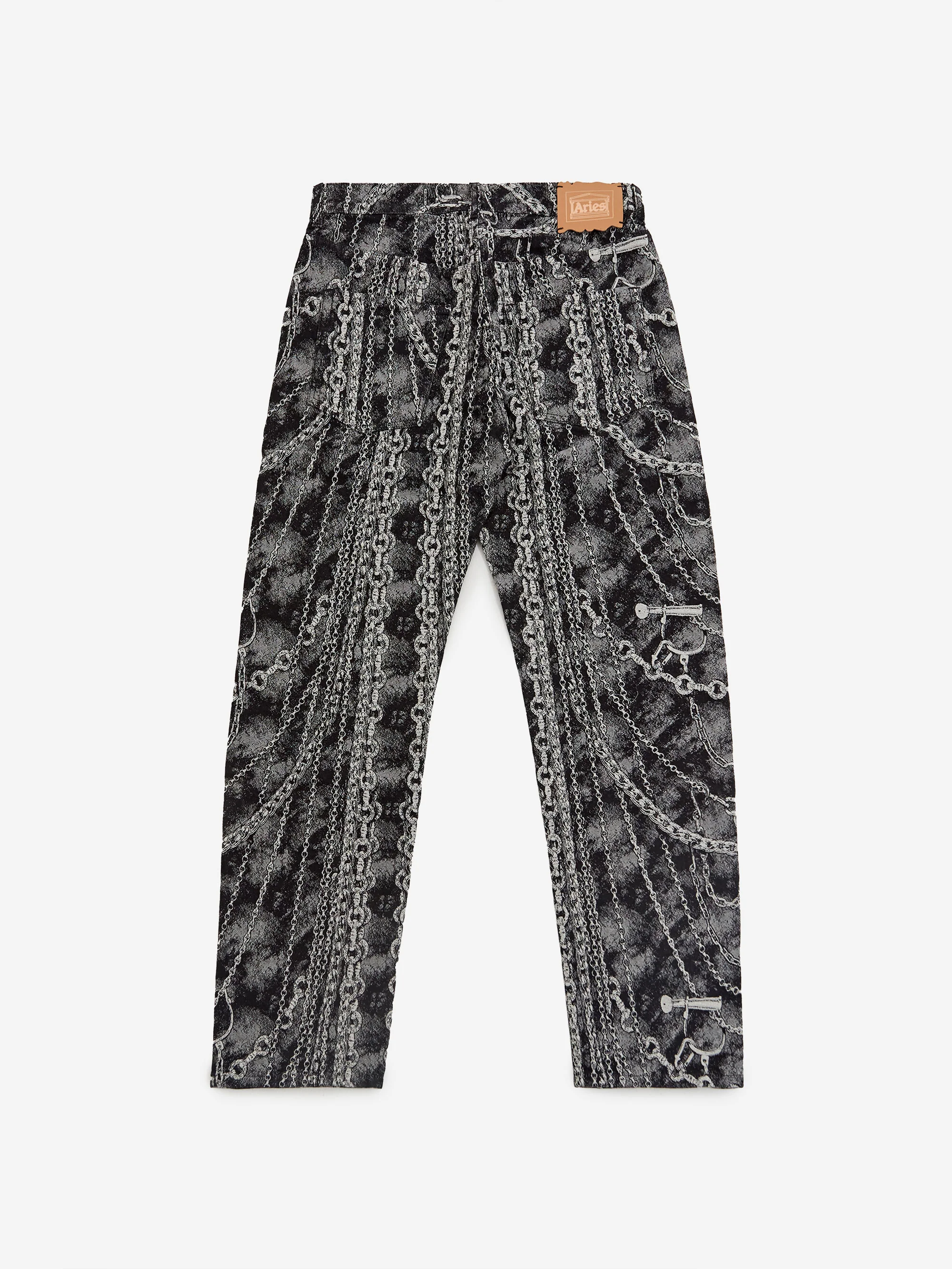 Aries Chains Jacquard Lilly Jean - Black - Image 4