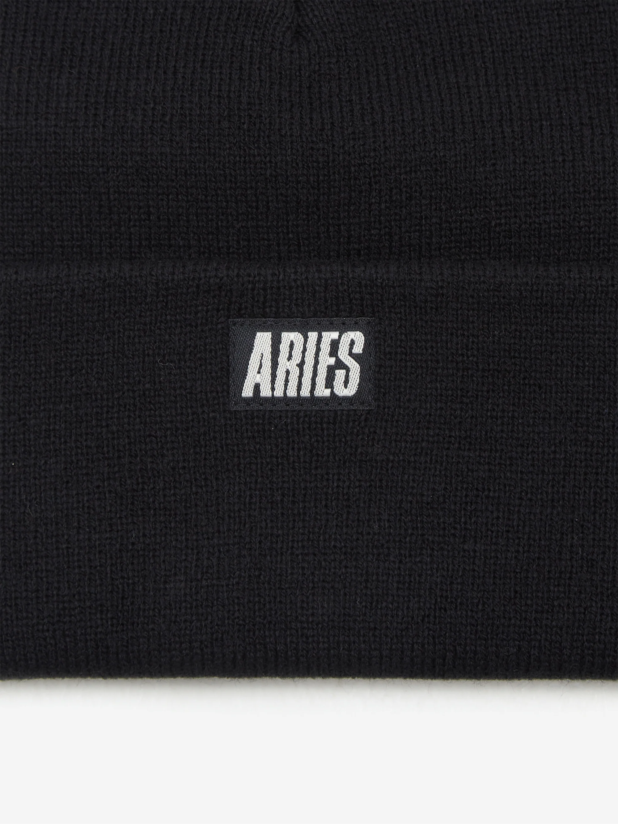 Aries Column A Beanie - Black - Image 4