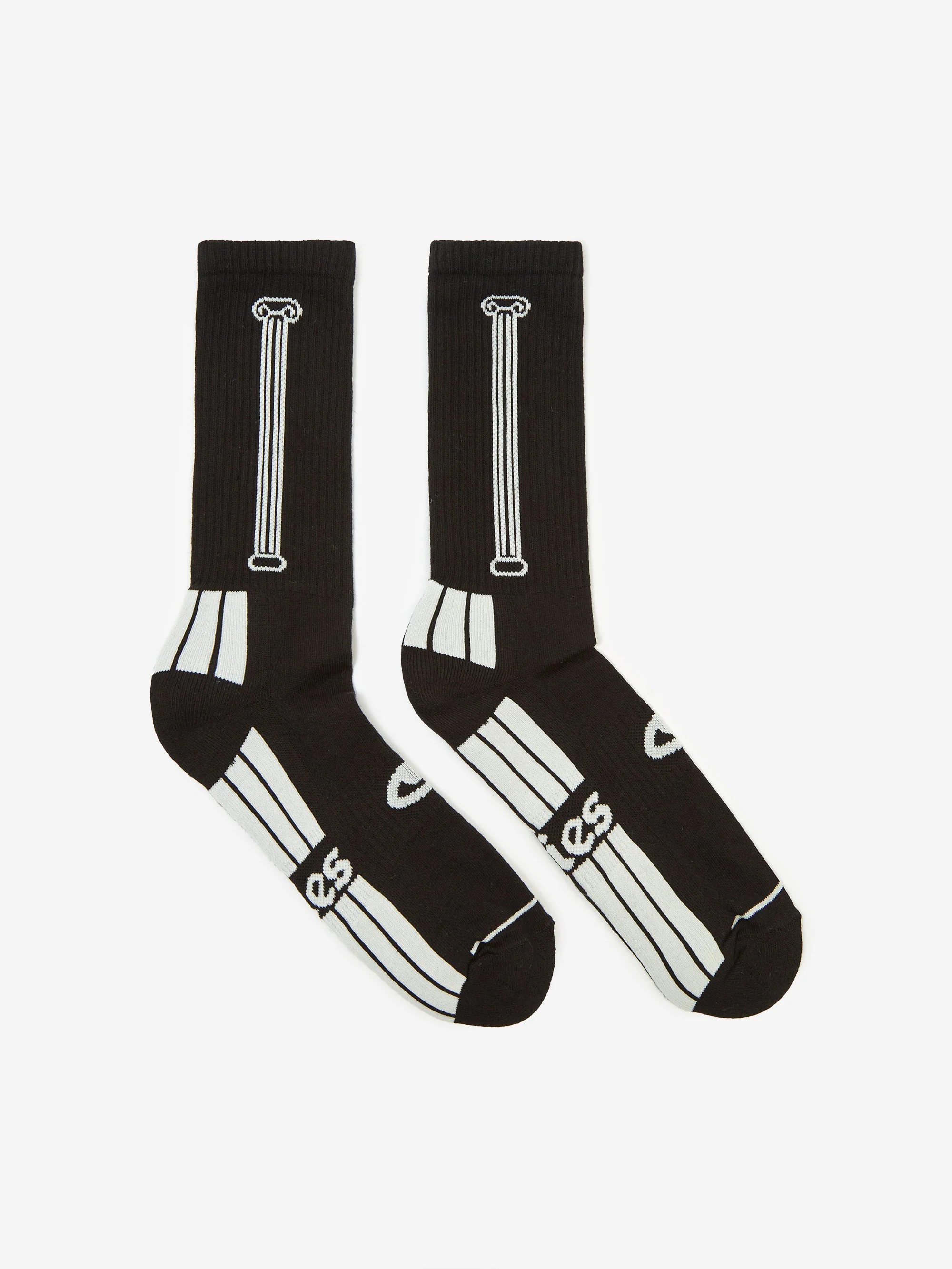 Aries Column Socks W - Black