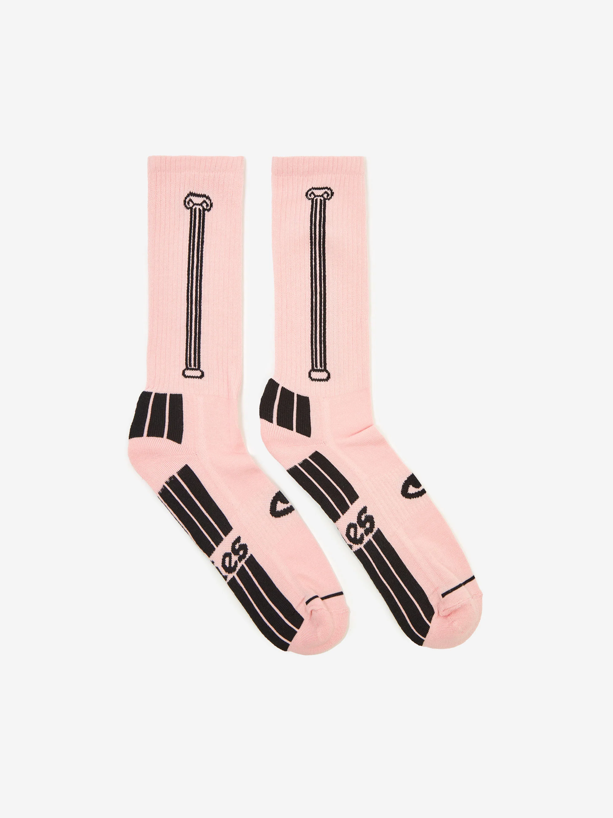 Aries Column Socks W - Pink