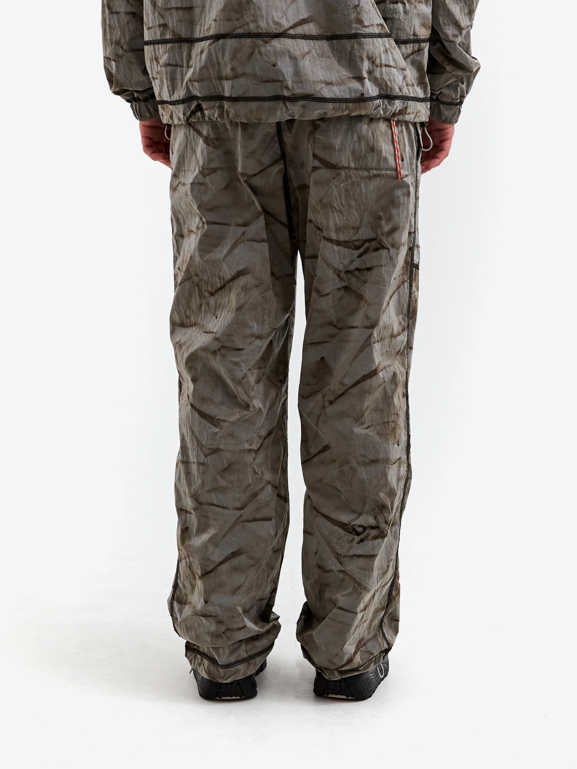 Aries Creased Windcheater Pant - Grey - Image 6