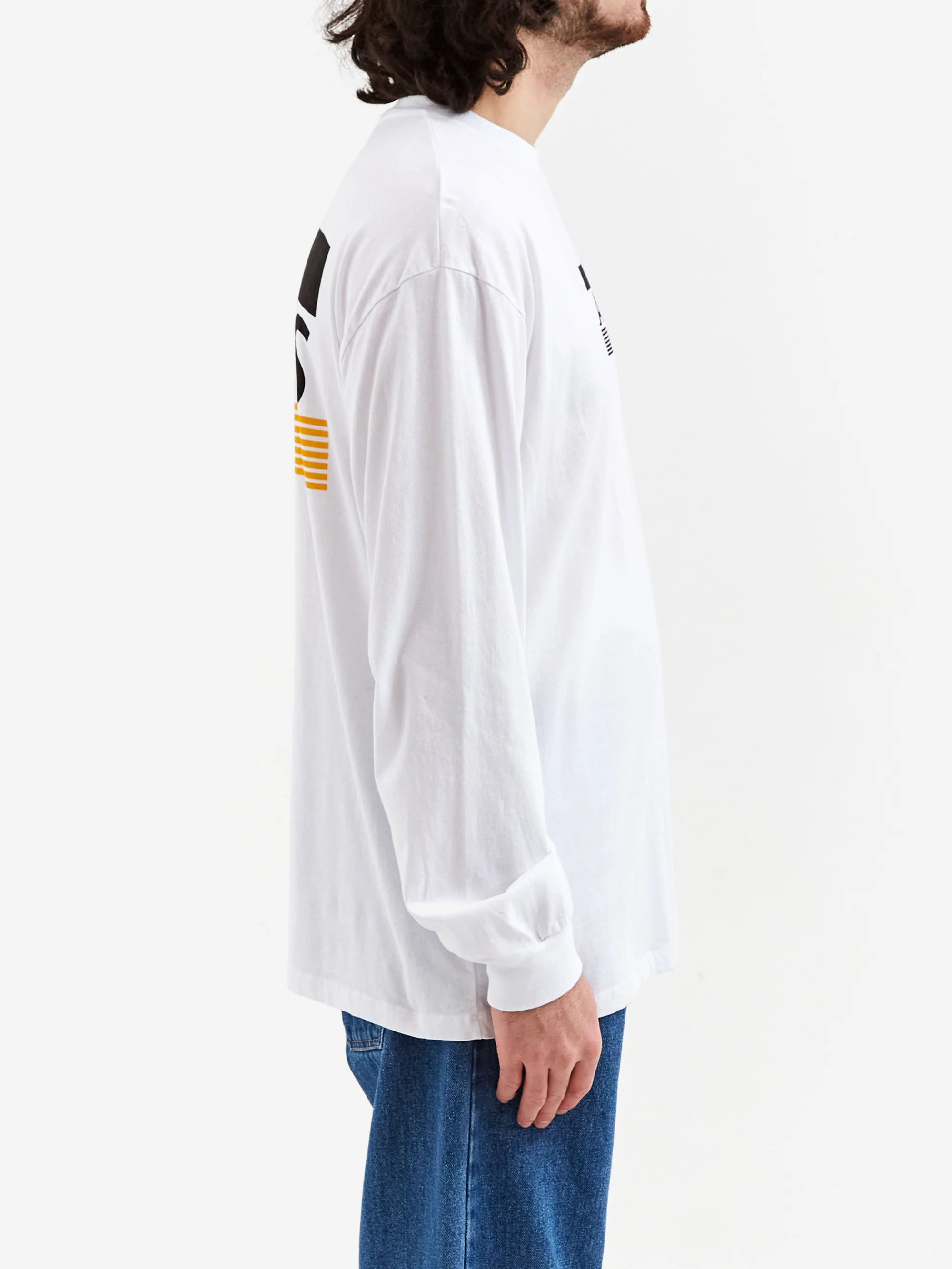 Aries Credit Card Long Sleeve T-Shirt - White - Image 5