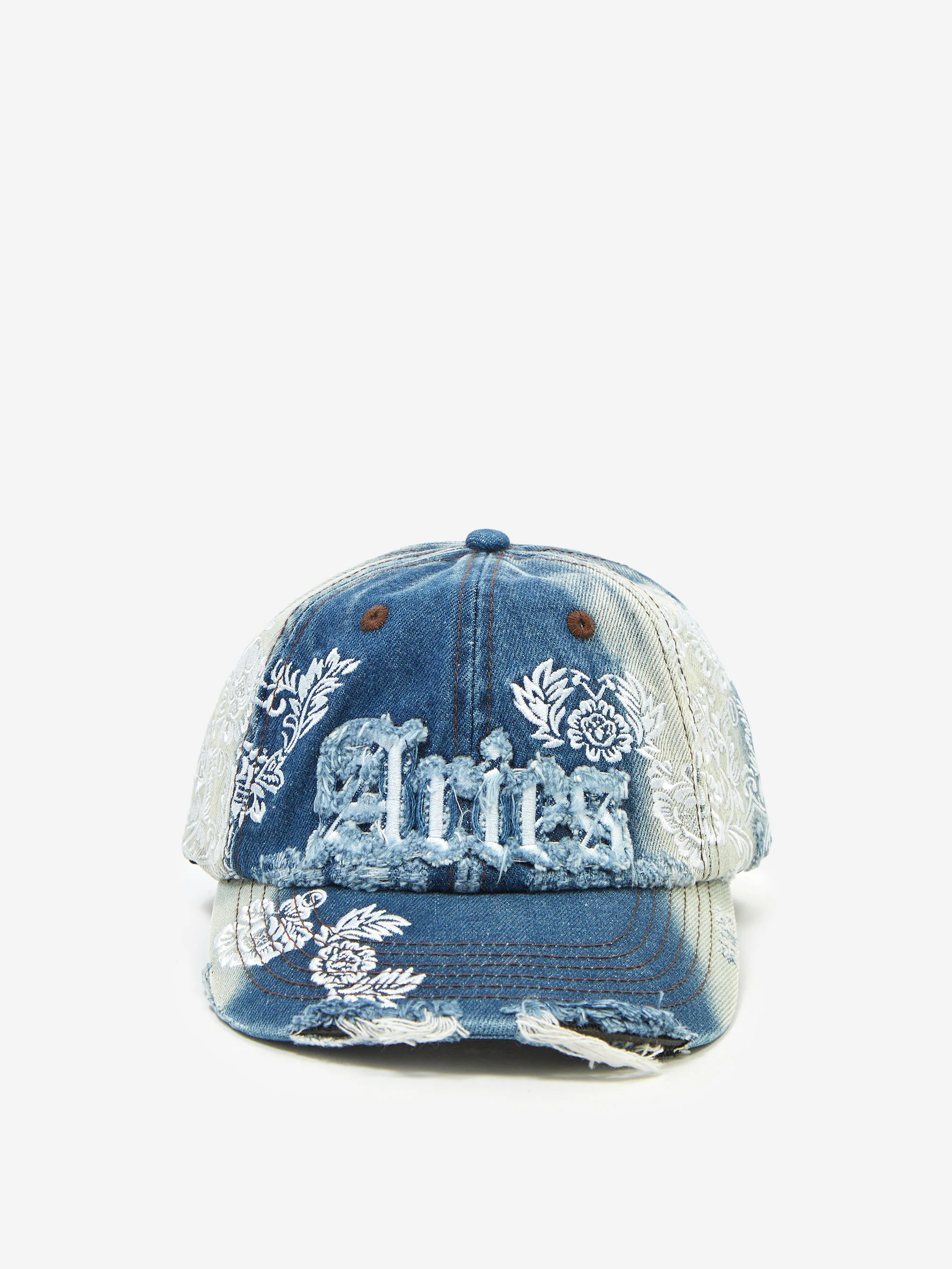 Aries Destroyed Lace Cap W - Denim - Image 2
