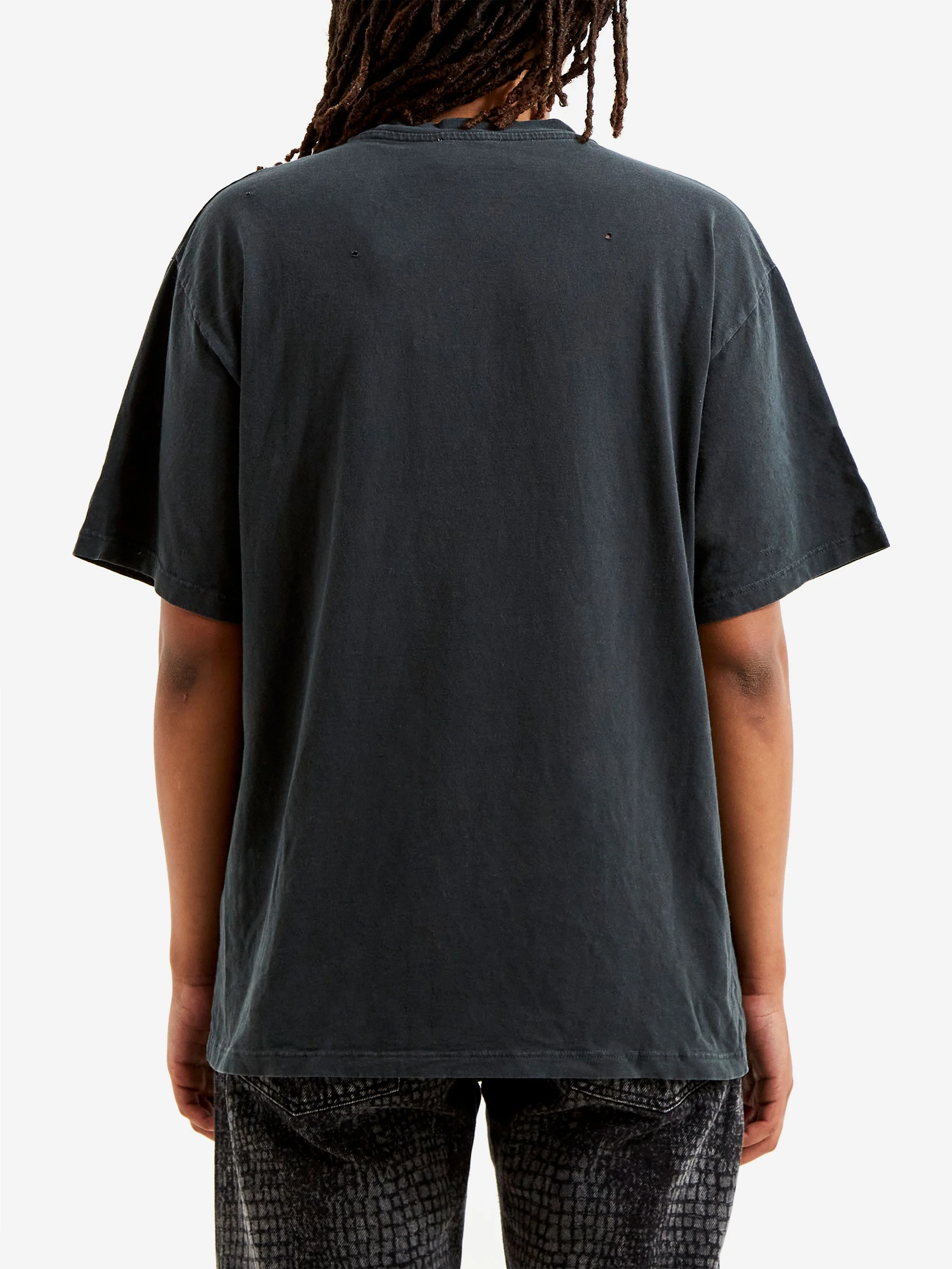 Aries Destroyed Nirvana SS Tee W - Black - Image 3