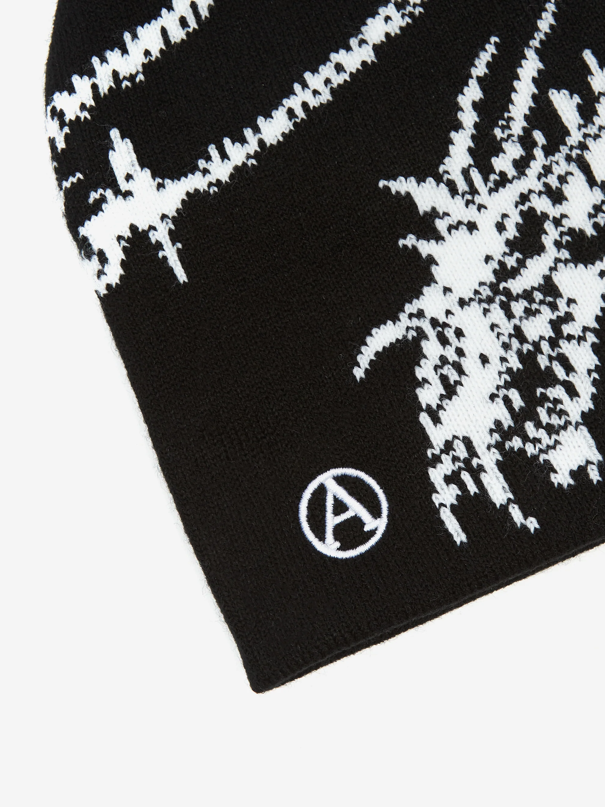Aries Dragon Skeleton Beanie - Black - Image 2