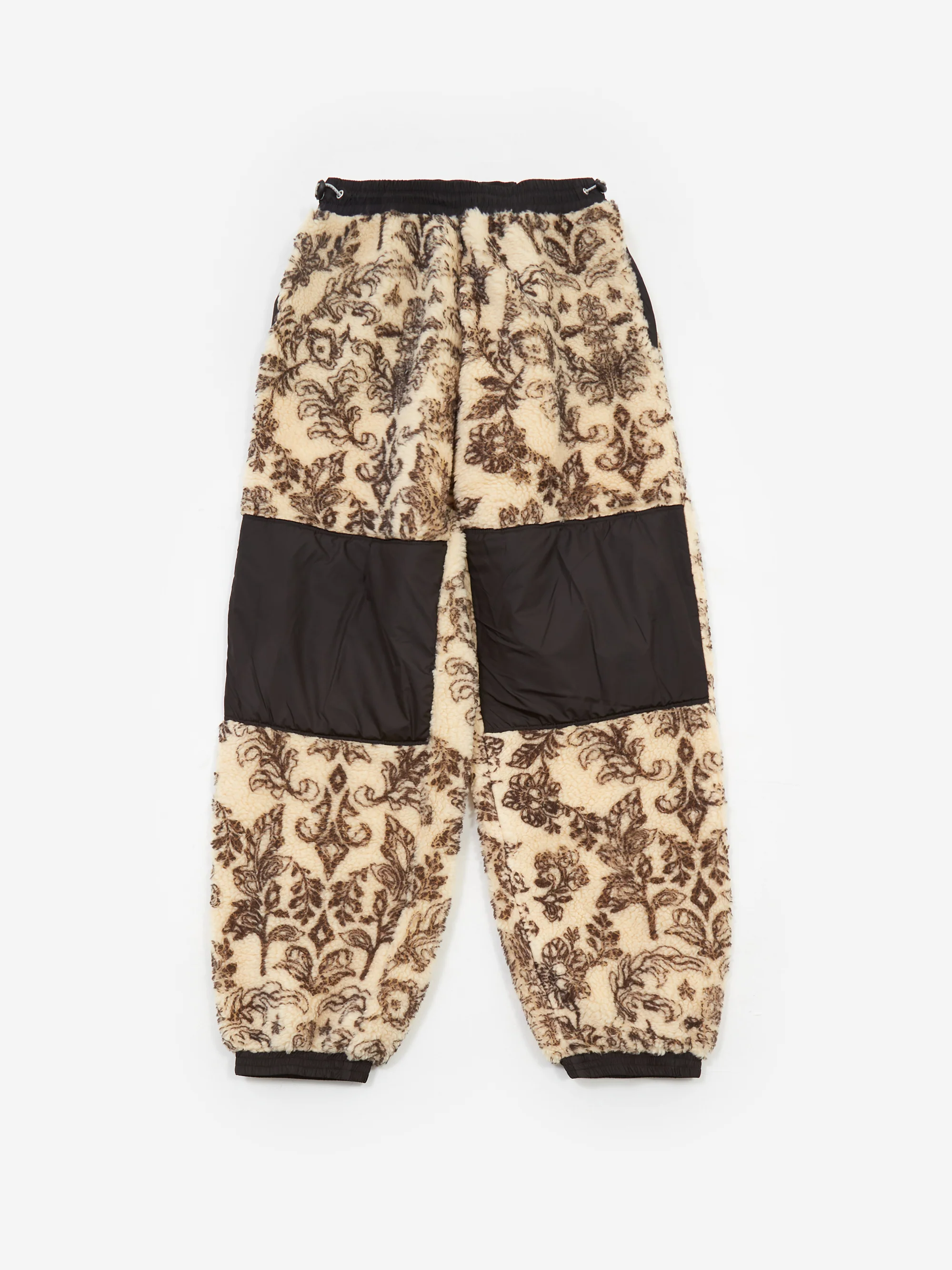 Aries Floral Fleece Pant - Ecru - Image 4