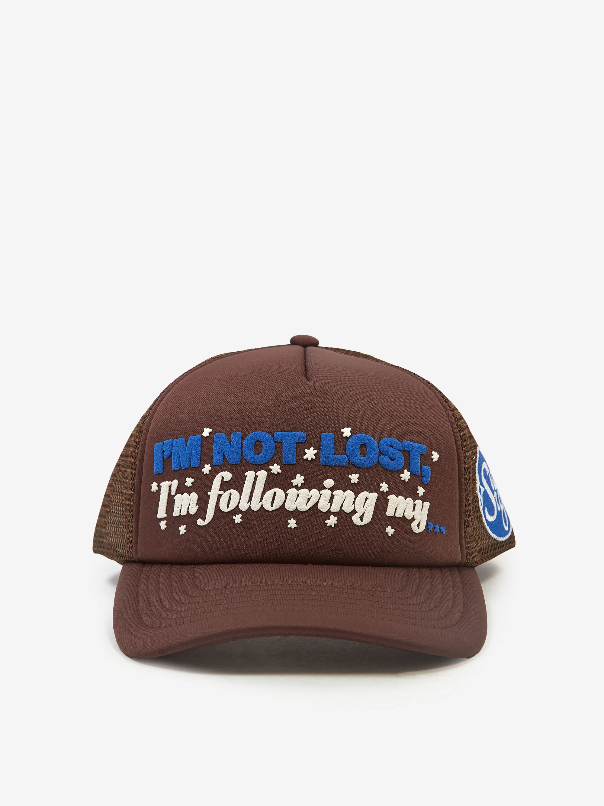 Aries I'm Not Lost Trucker Cap W - Brown - Image 2