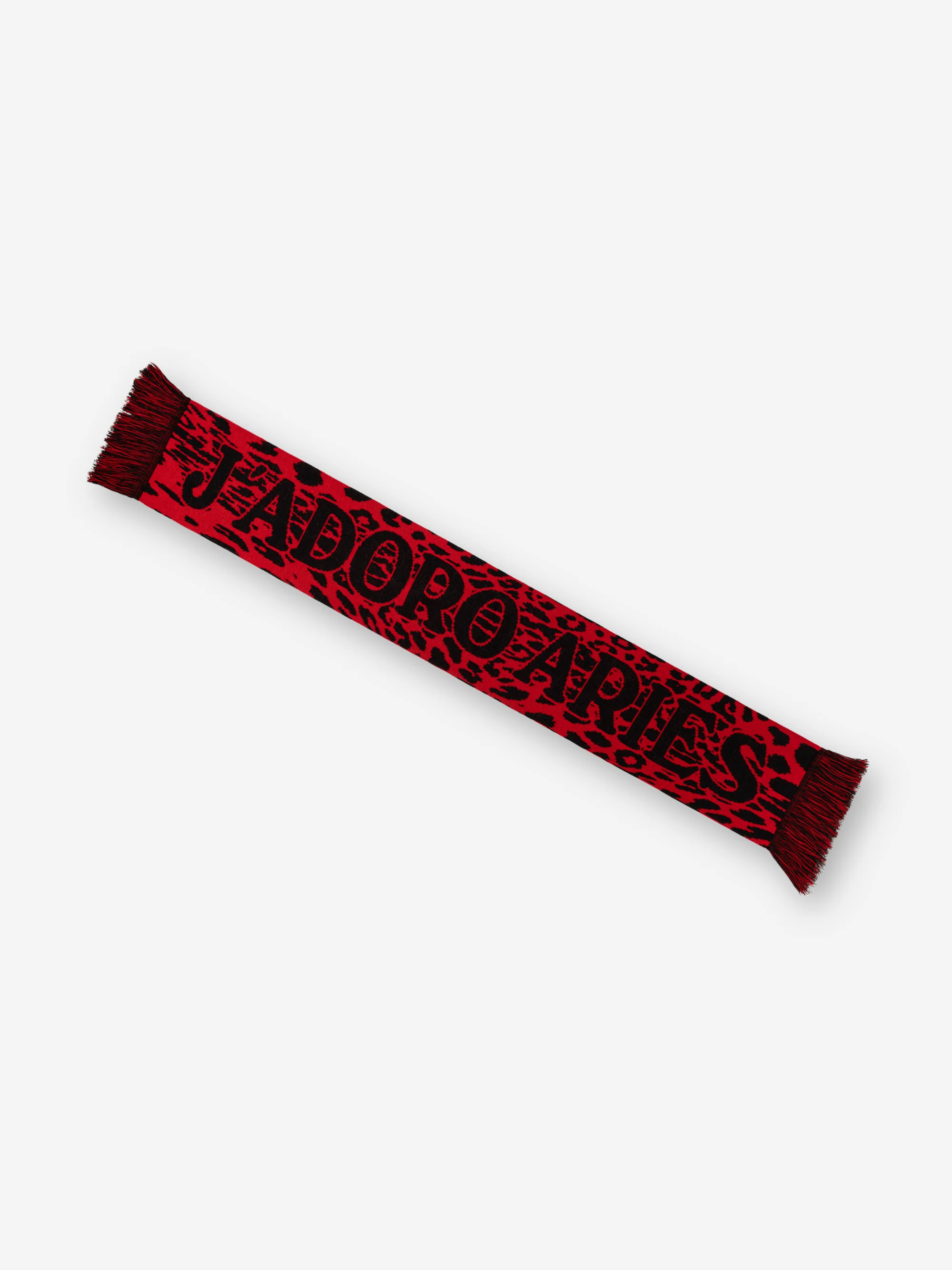 Aries J'Adoro Aries Leopard Scarf - Red - Image 3