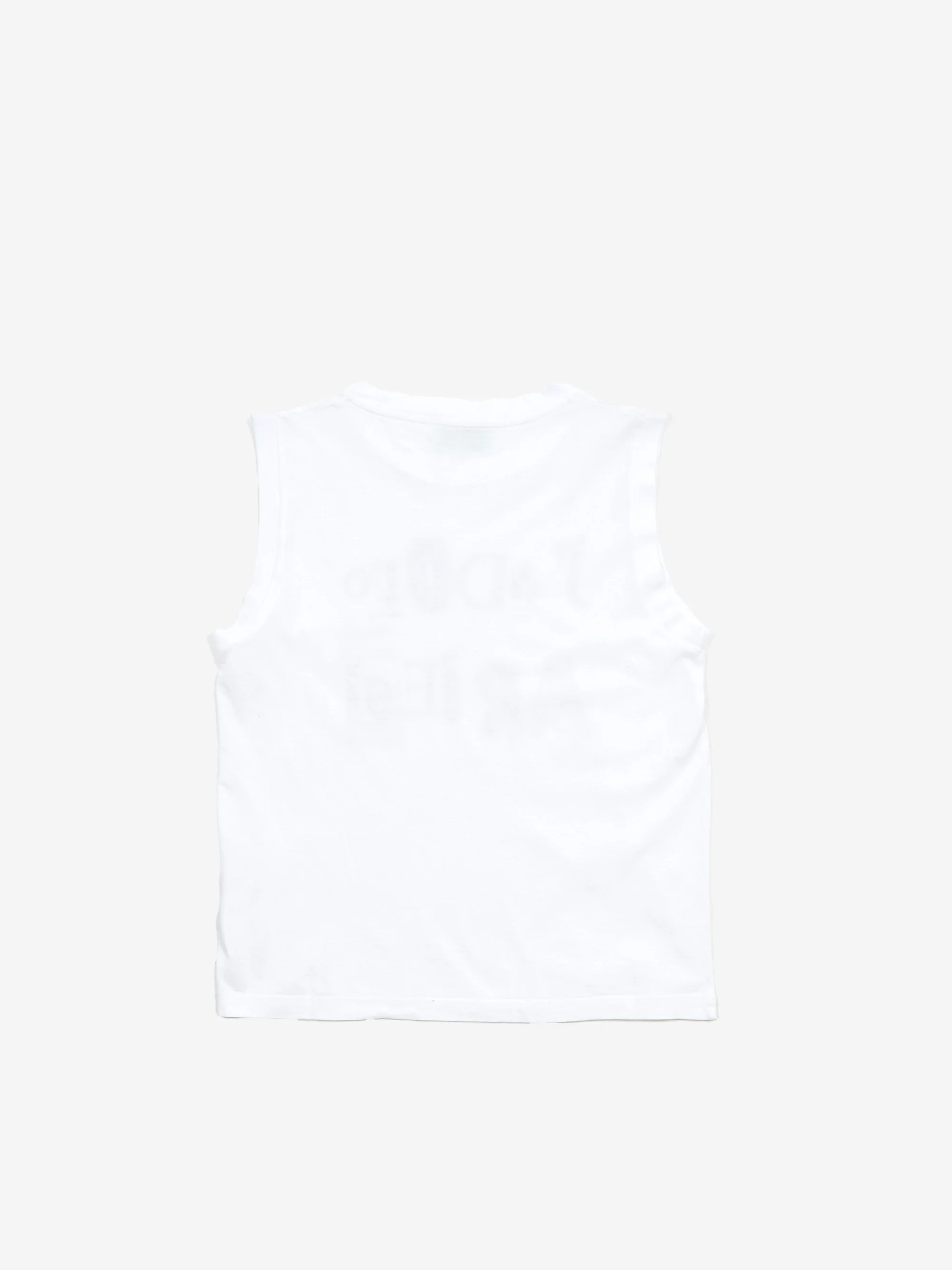 Aries J'adoro Aries Ransom Shrunken Vest - White - Image 6